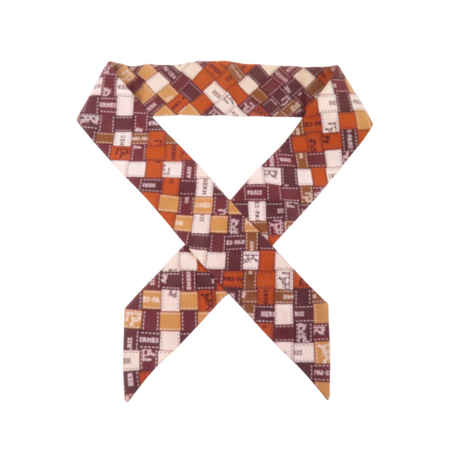 HERMES 絲質Twilly Scarf絲巾