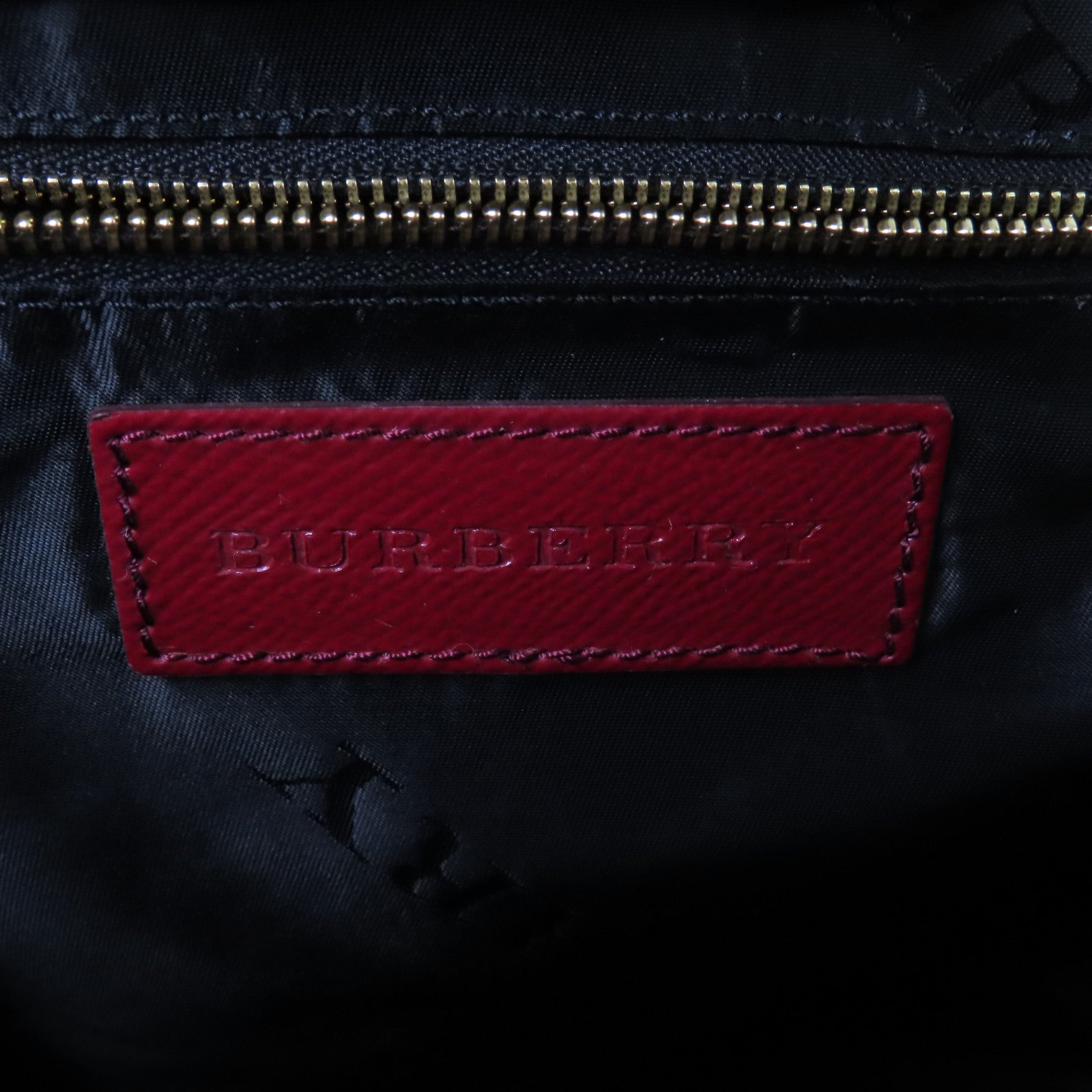 BURBERRY 漆皮皮革Dinton Bag金扣手挽肩背兩用袋