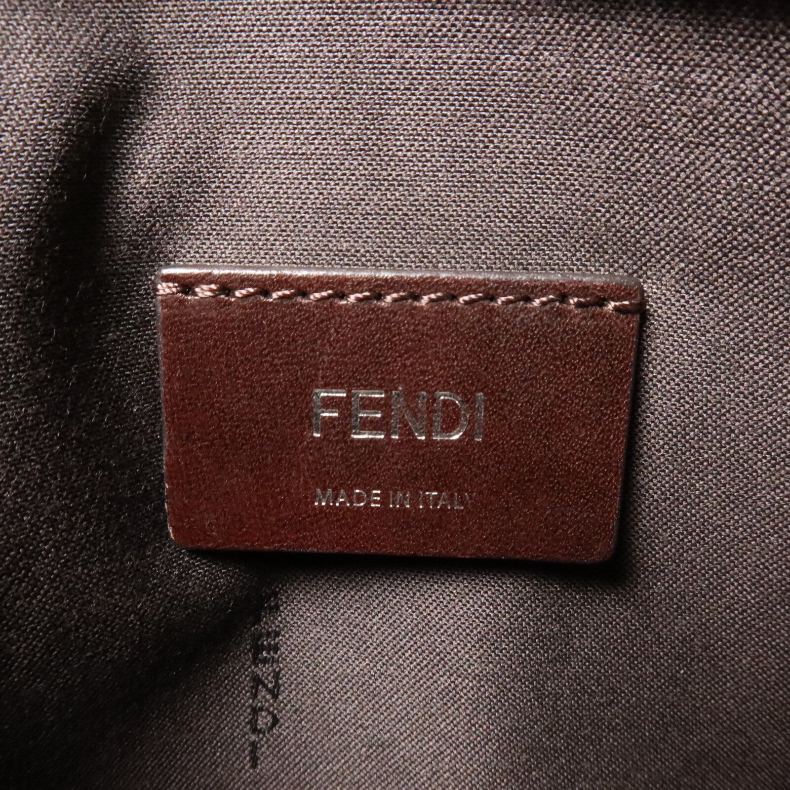 FENDI 牛皮皮革Martini Tote手挽袋