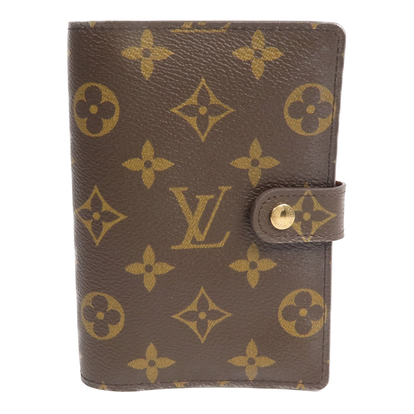 LOUIS VUITTON Monogram Notebook金扣記事簿
