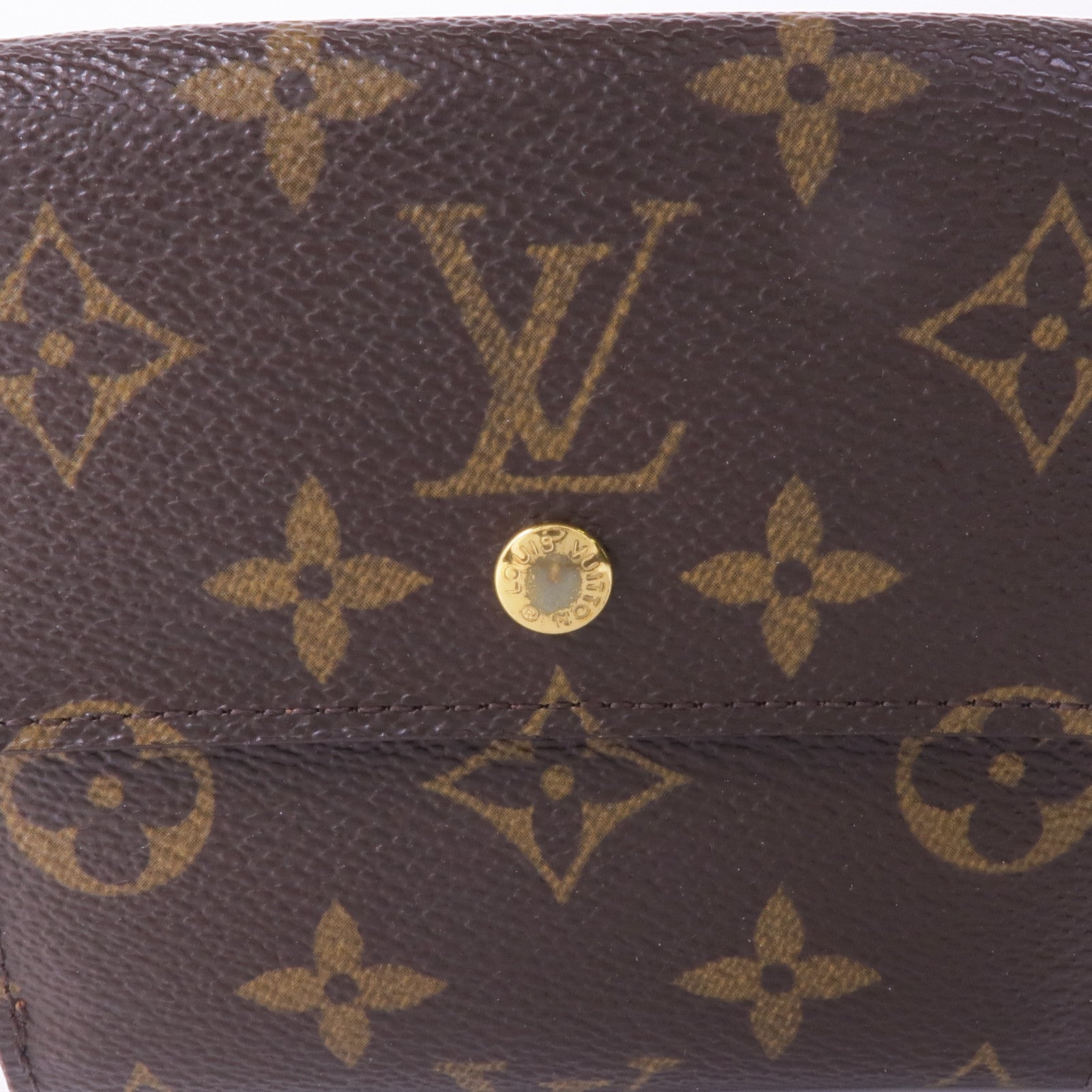 LOUIS VUITTON Monogram Wallet金扣錢包