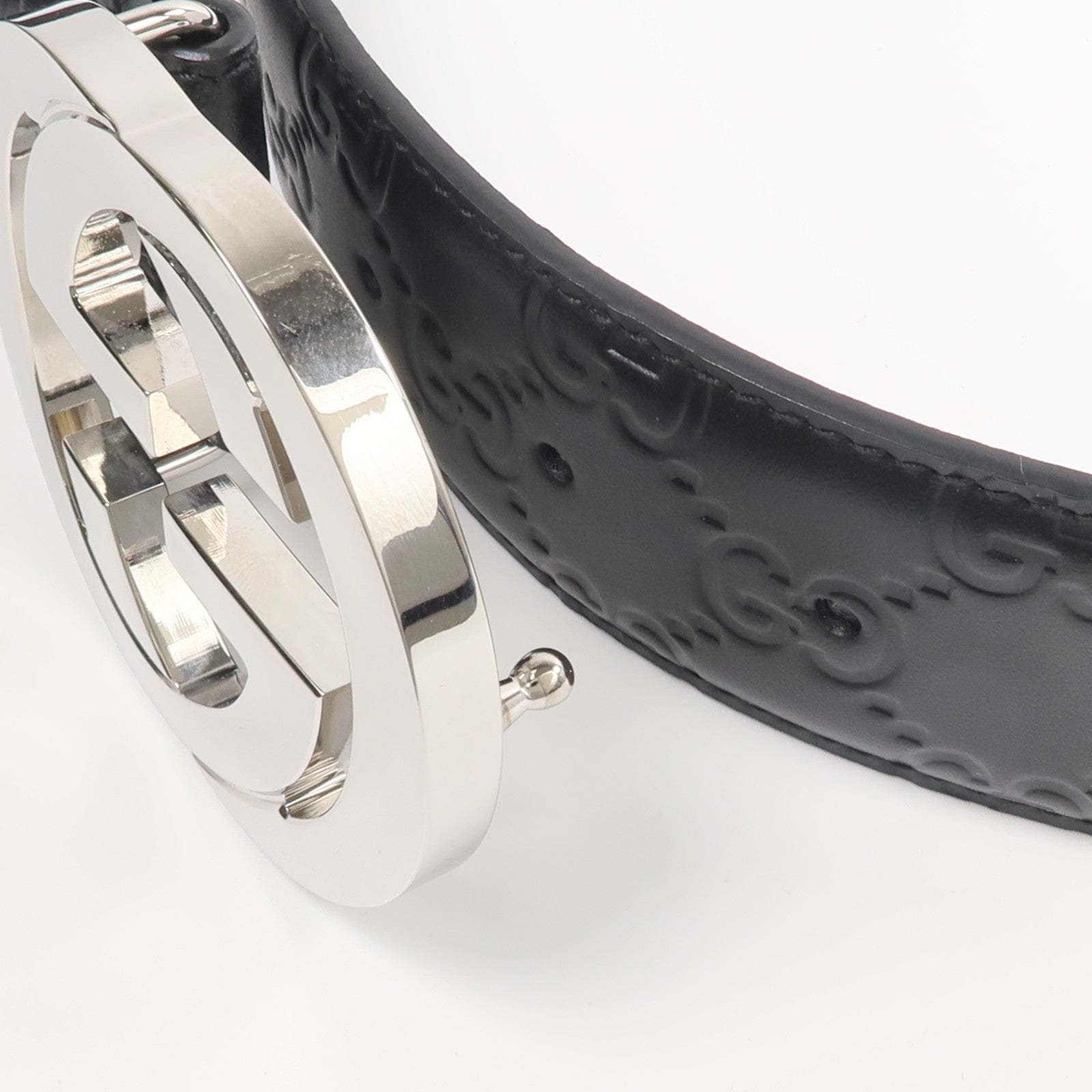 GUCCI 牛皮皮革Belt 105cm皮帶
