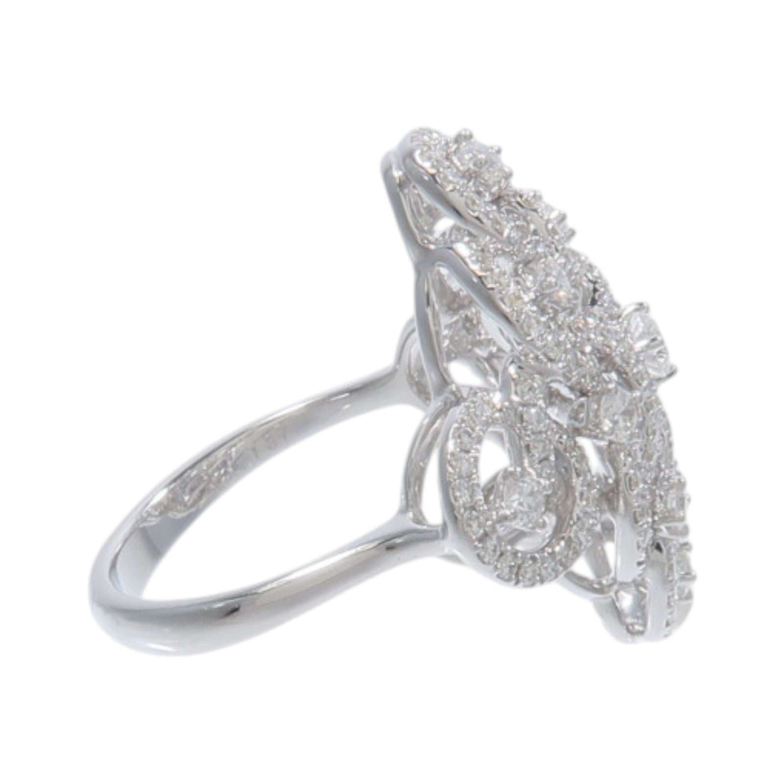 JEWELRY 18K白金Diamond Ring鑽石戒指