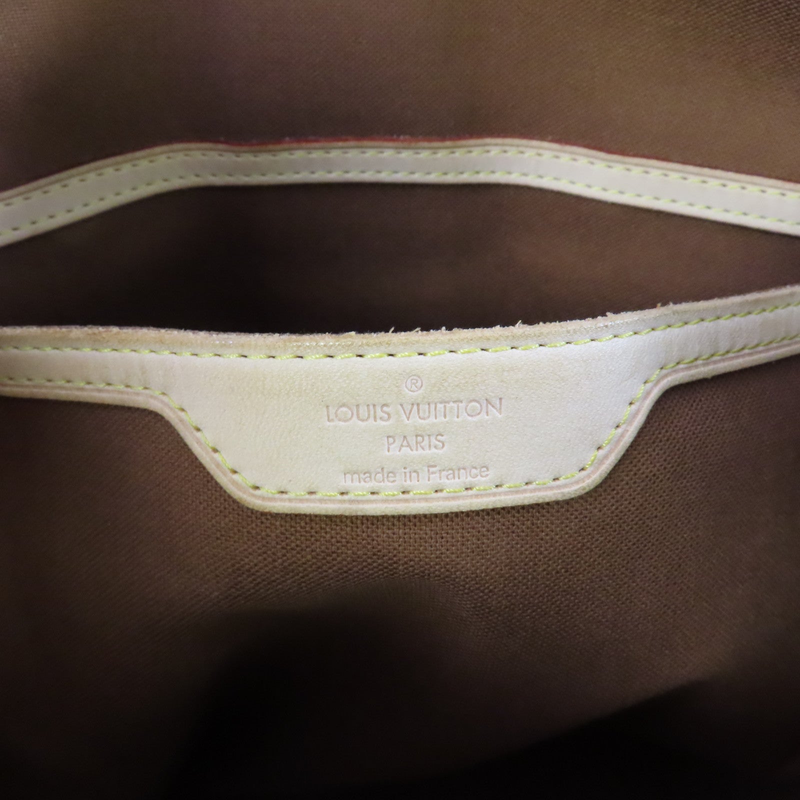 LOUIS VUITTON Monogram Palermo GM 2Way Shoulder Bag金扣手挽肩背兩用袋啡色