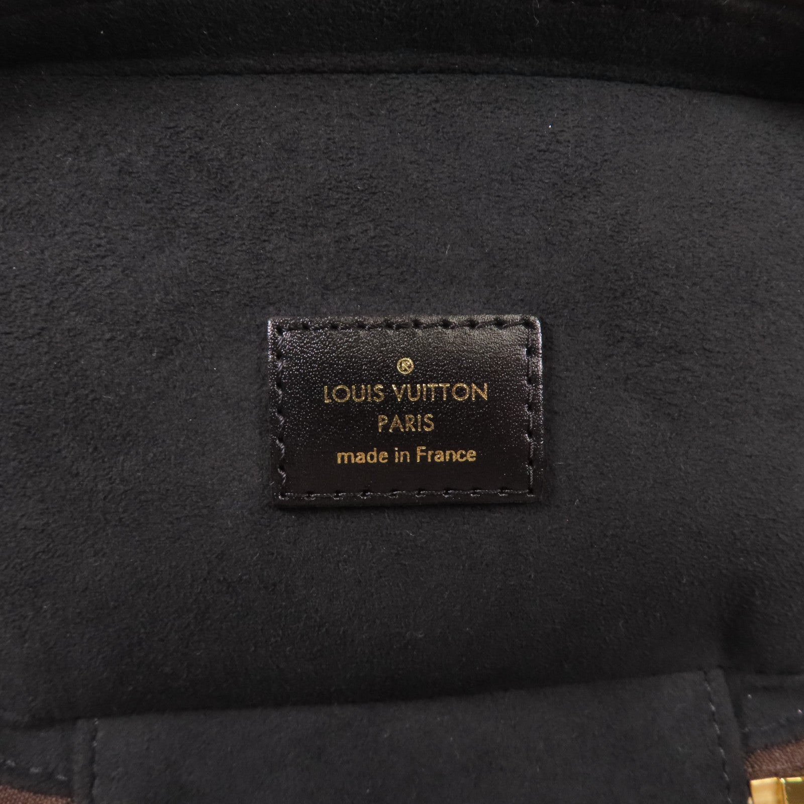LOUIS VUITTON LV GHW Vanity PM 2 Way Shoulder Bag M45165 Monogram Reverse Brown