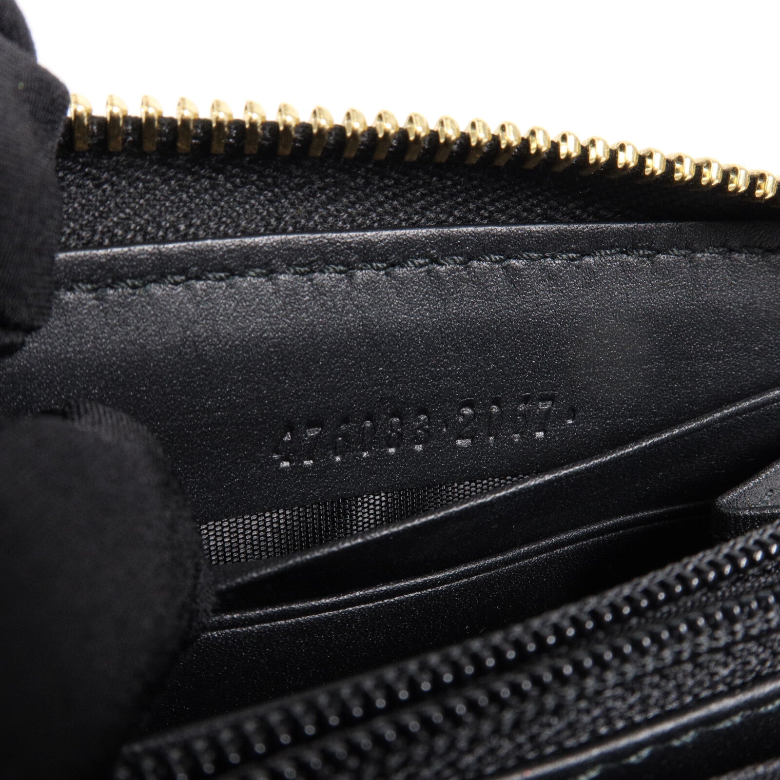 GUCCI 牛皮皮革Sylvie Zipper Long Wallet長錢包