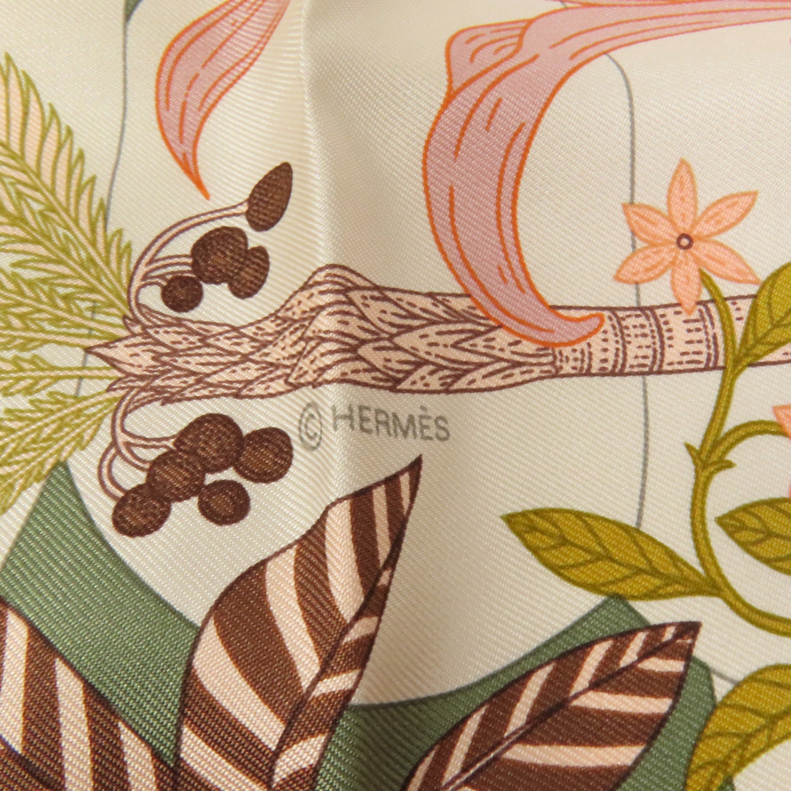 HERMES 絲質Scarf 90X90絲巾