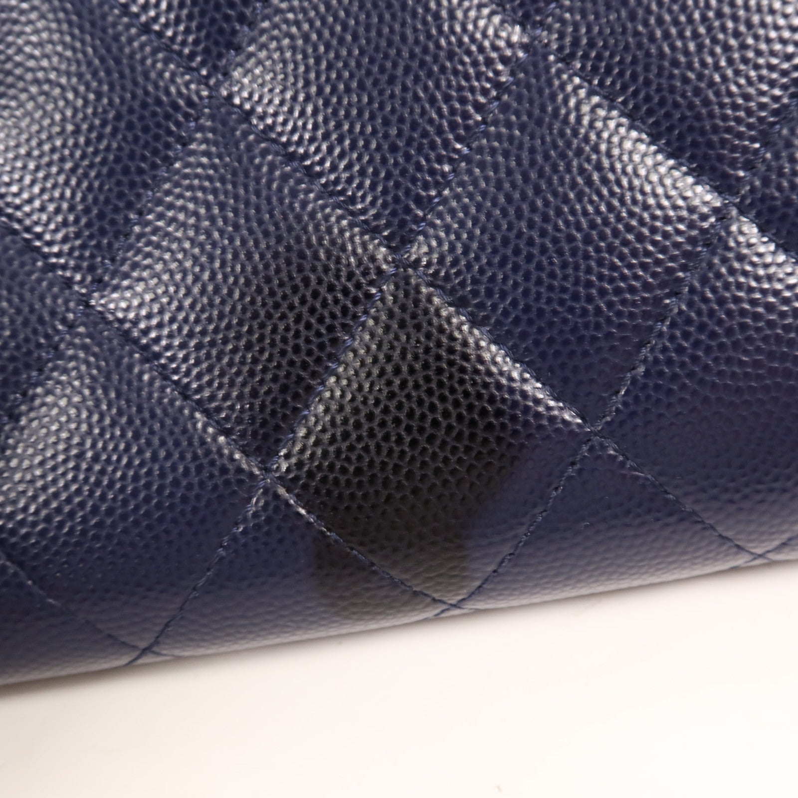 CHANEL 牛皮皮革Wallet金扣長錢包