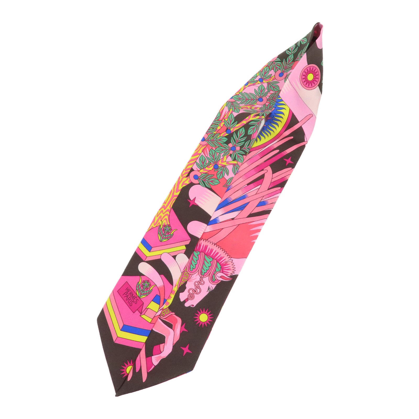 HERMES 絲質Twilly絲巾