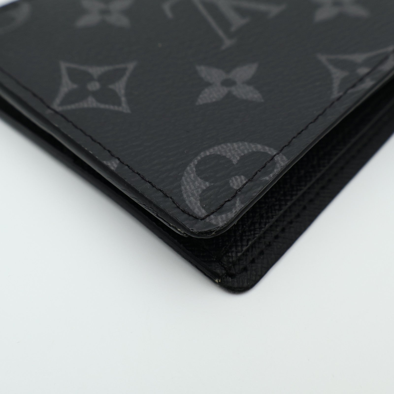 LOUIS VUITTON Monogram Eclipse Multiple錢包