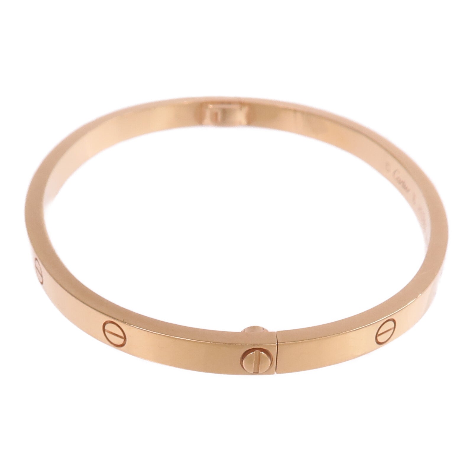 CARTIER 18K玫瑰金Love Bracelet Small Model手鐲Cartier#16