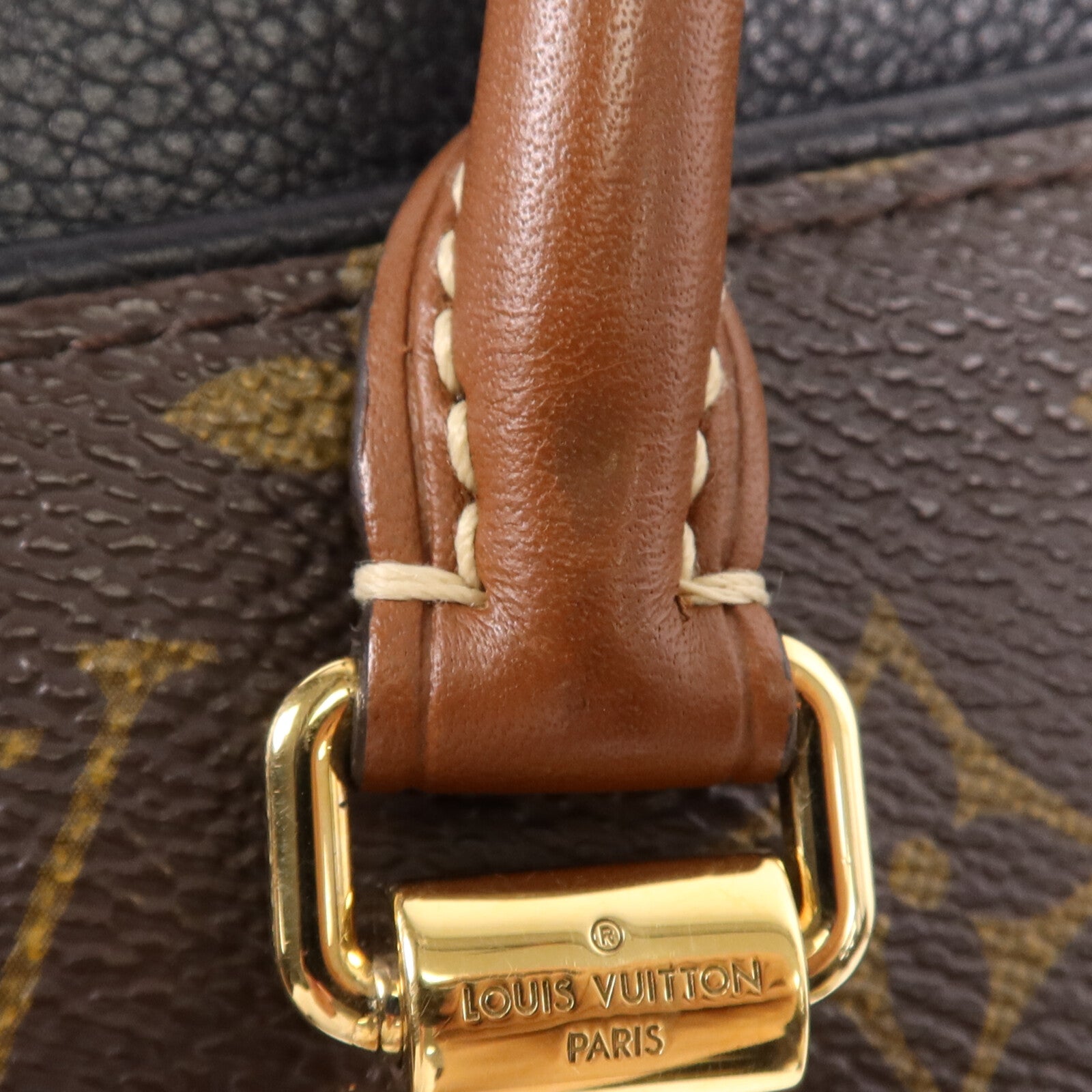 LOUIS VUITTON Monogram Palas MM金扣肩背袋