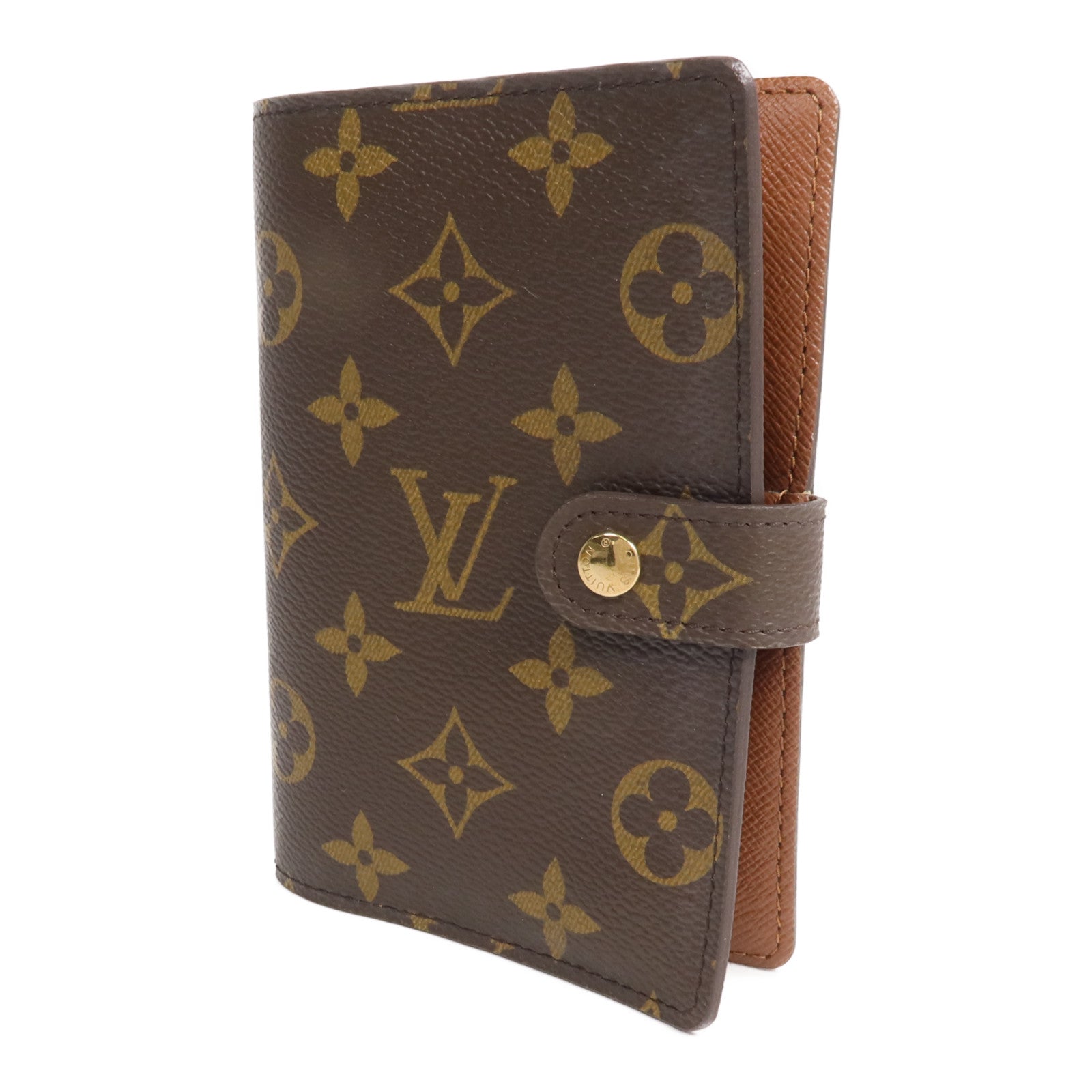 LOUIS VUITTON Monogram Notebook金扣記事簿