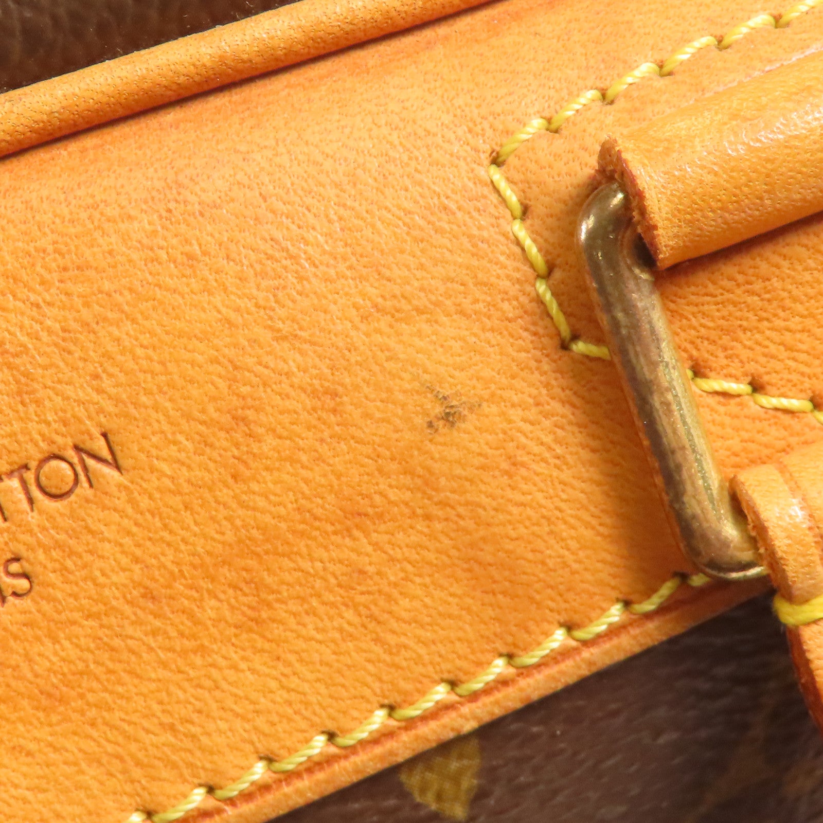 LOUIS VUITTON LV GHW Trouville Hand Bag M42228 Monogram Brown