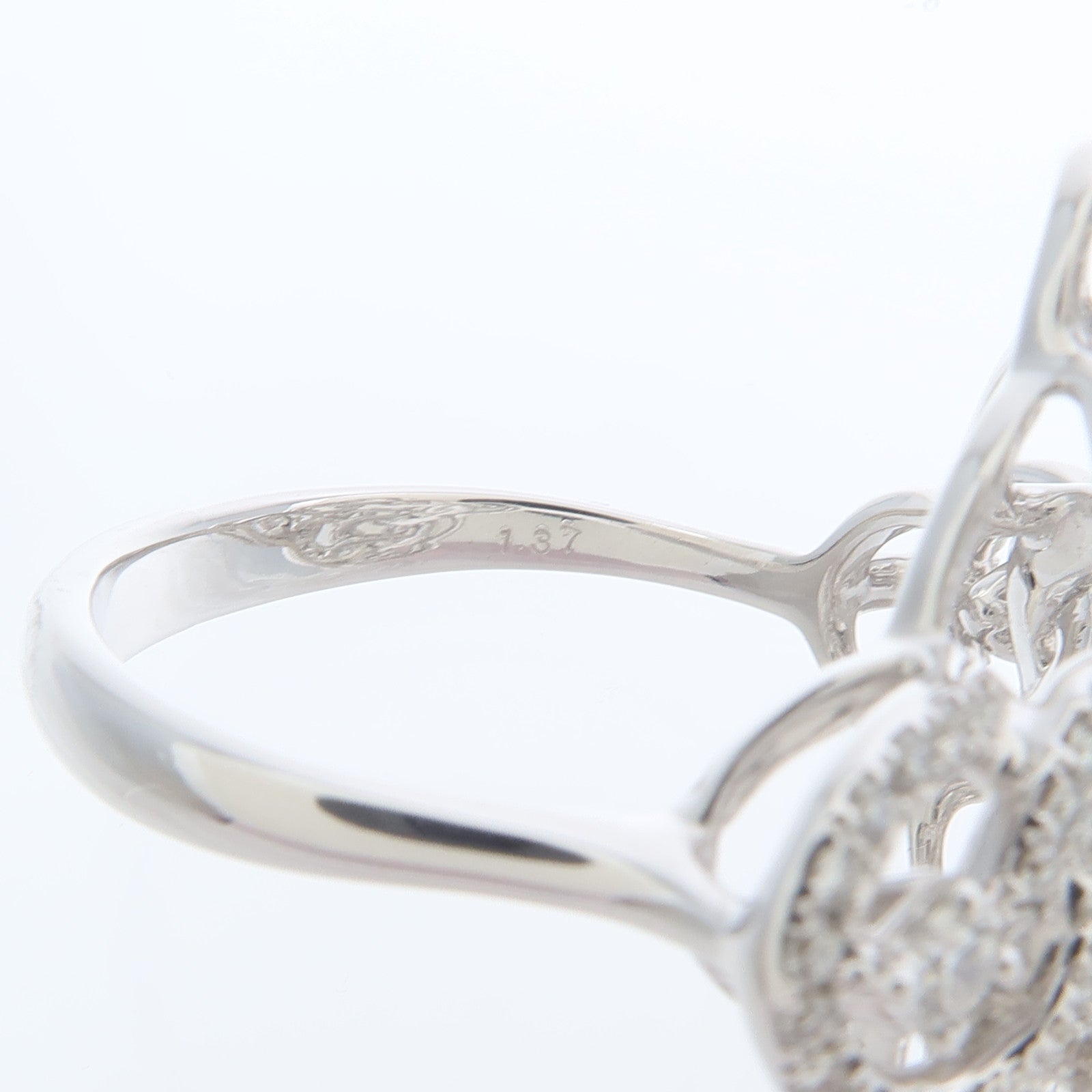 JEWELRY 18K白金Diamond Ring鑽石戒指
