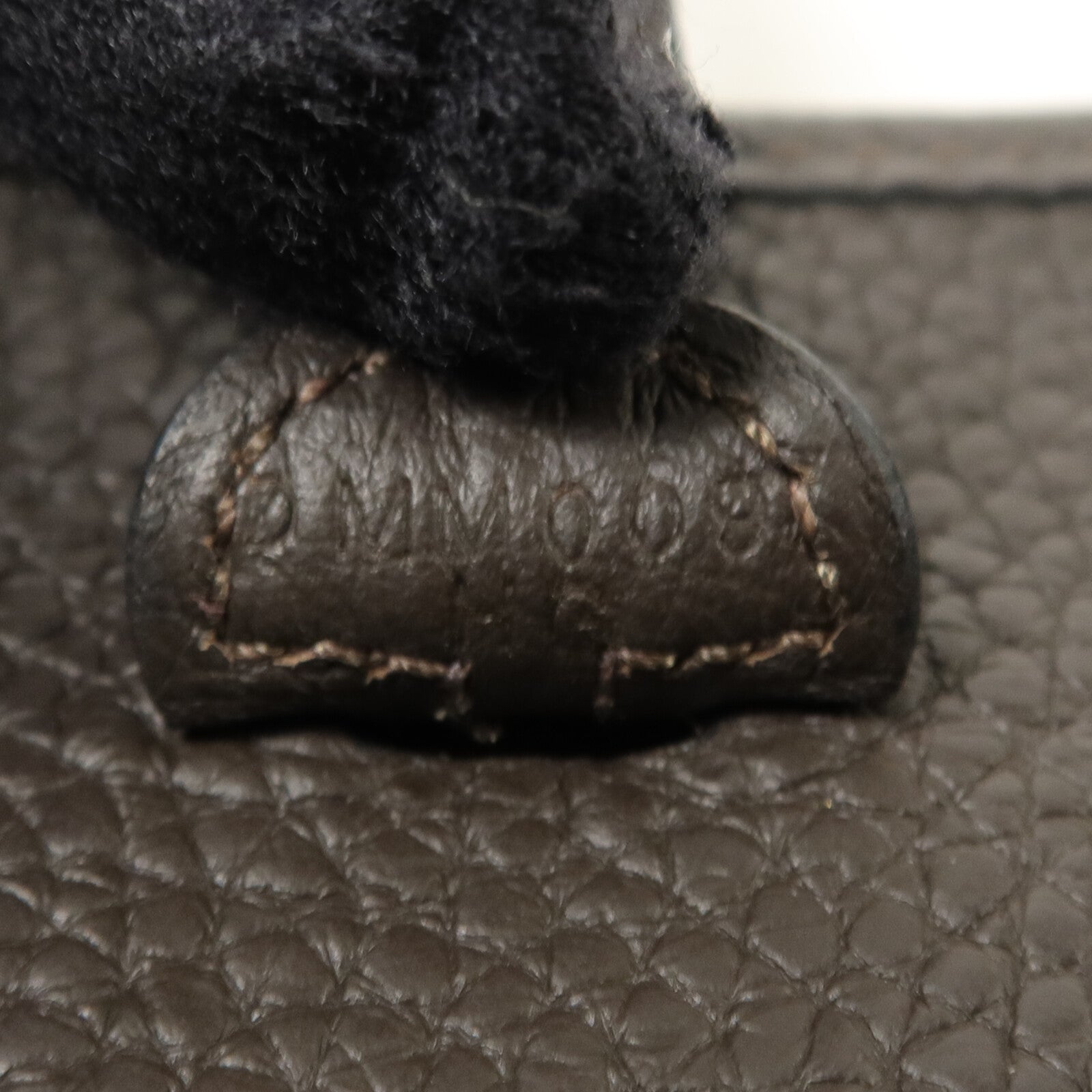 HERMES Clemence皮革Evelyne TPM肩背袋Chocolat