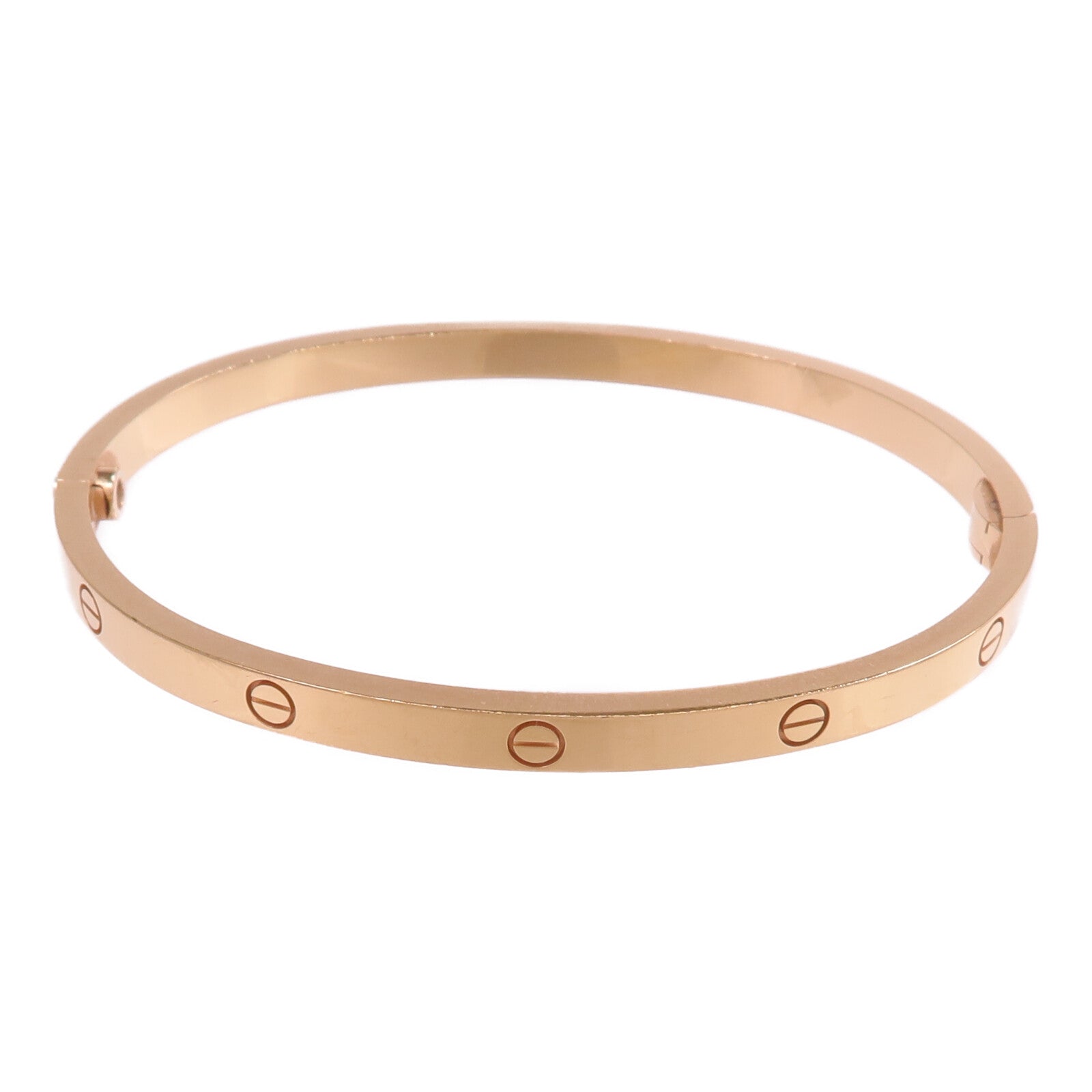 CARTIER 18K玫瑰金Love Bracelet Small Model手鐲Cartier#16