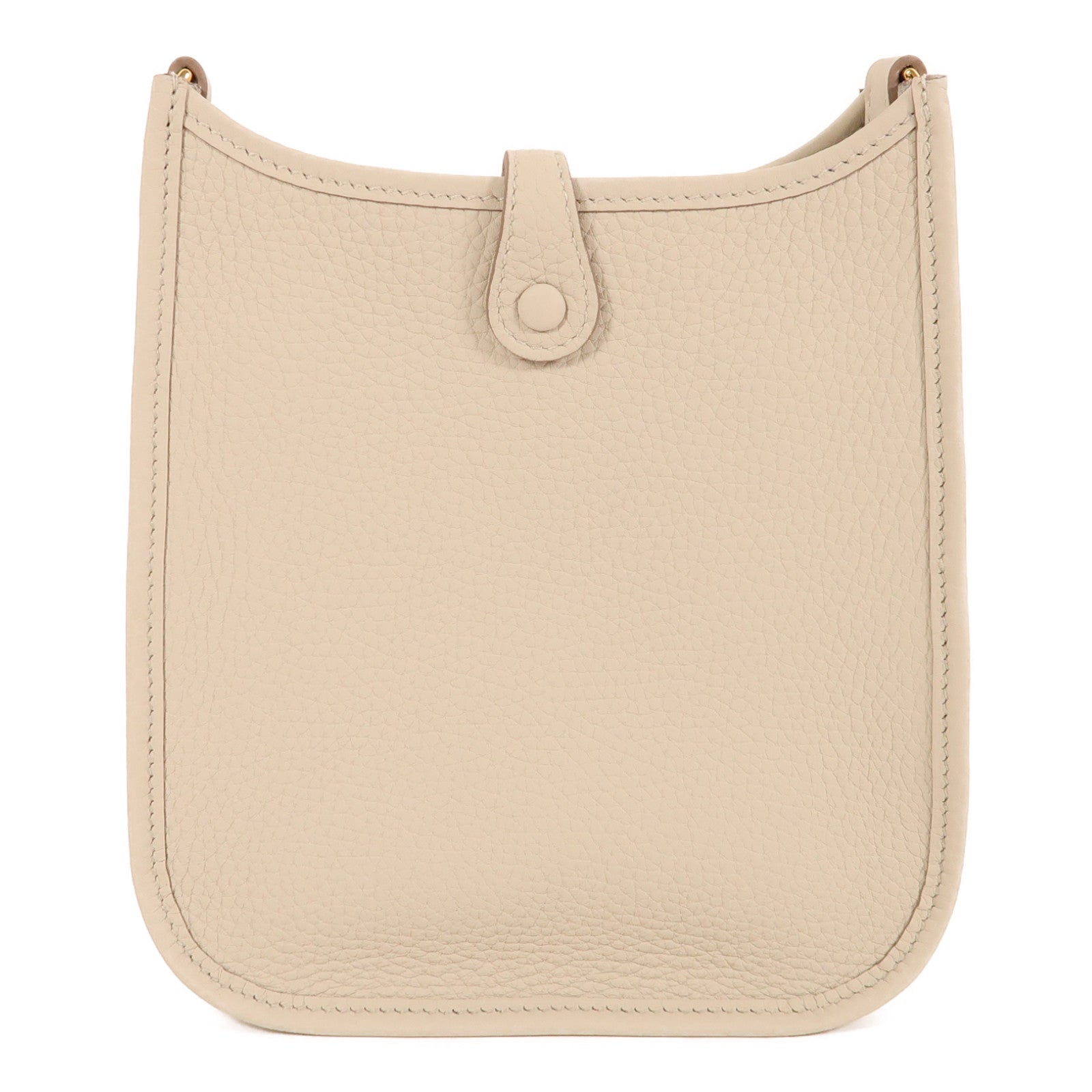 HERMES Clemence皮革Evelyne TPM金扣肩背袋