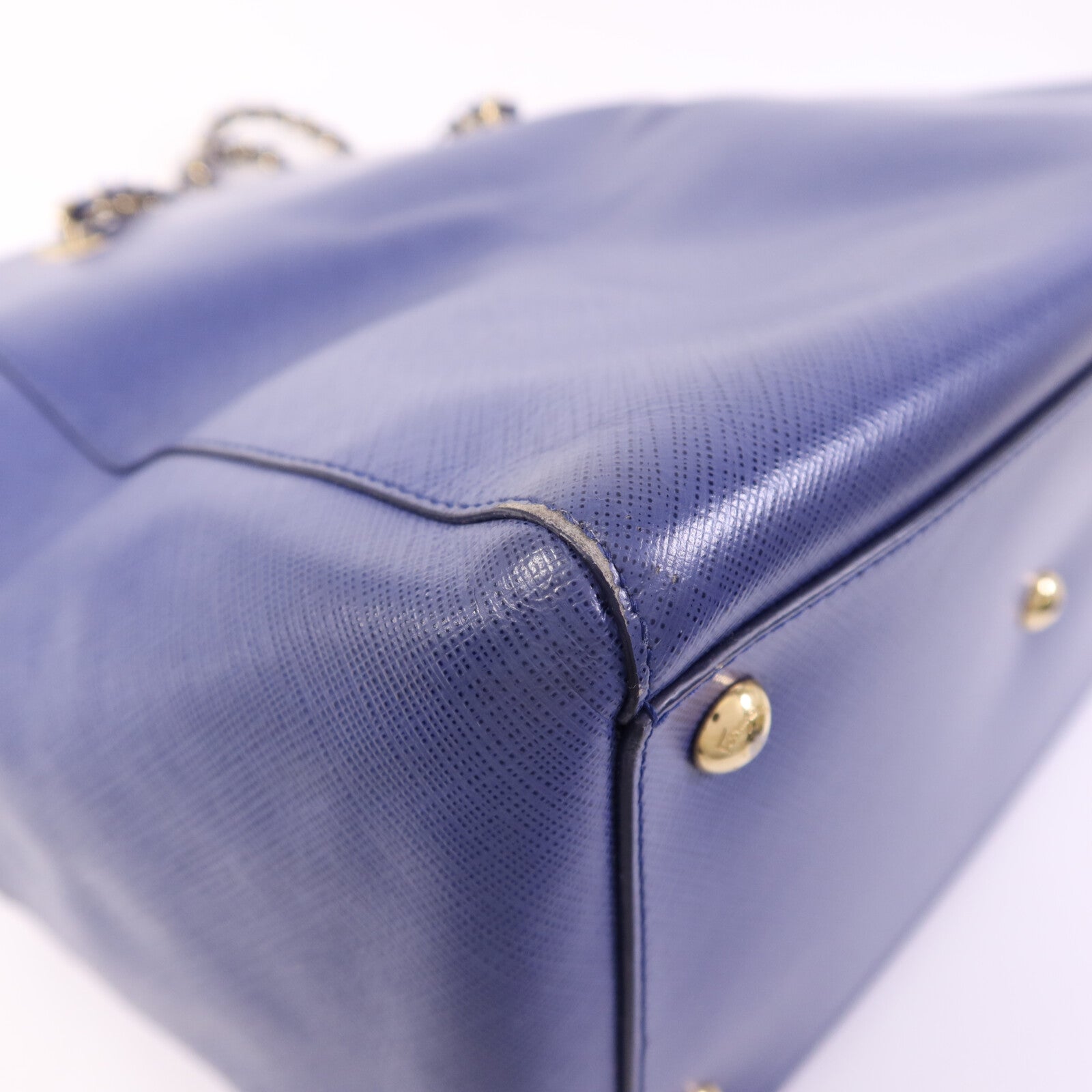 Salvatore Ferragamo 牛皮皮革Shoulder Bag金扣肩背袋