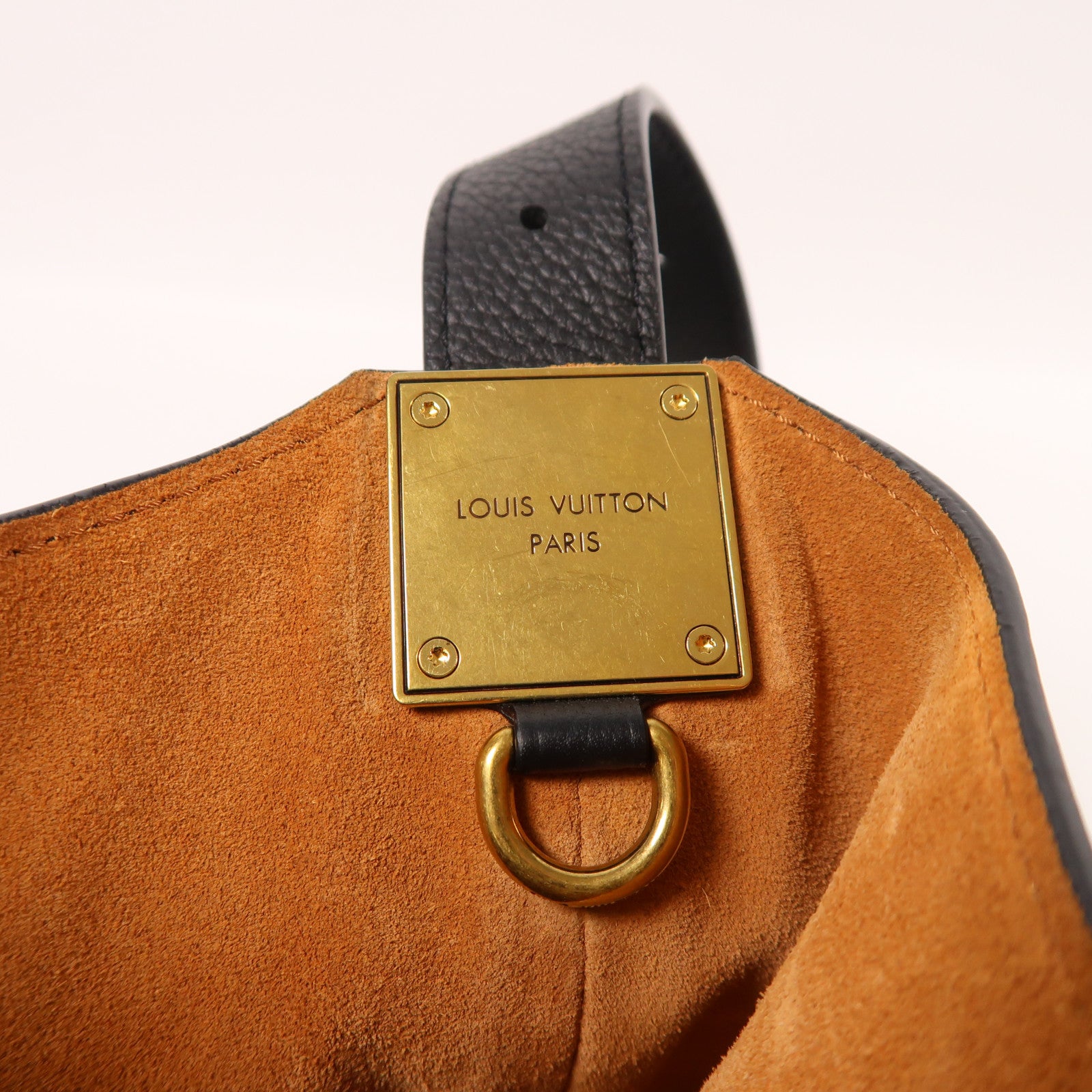 LOUIS VUITTON 牛皮皮革Low Key Hobo PM金扣肩背袋