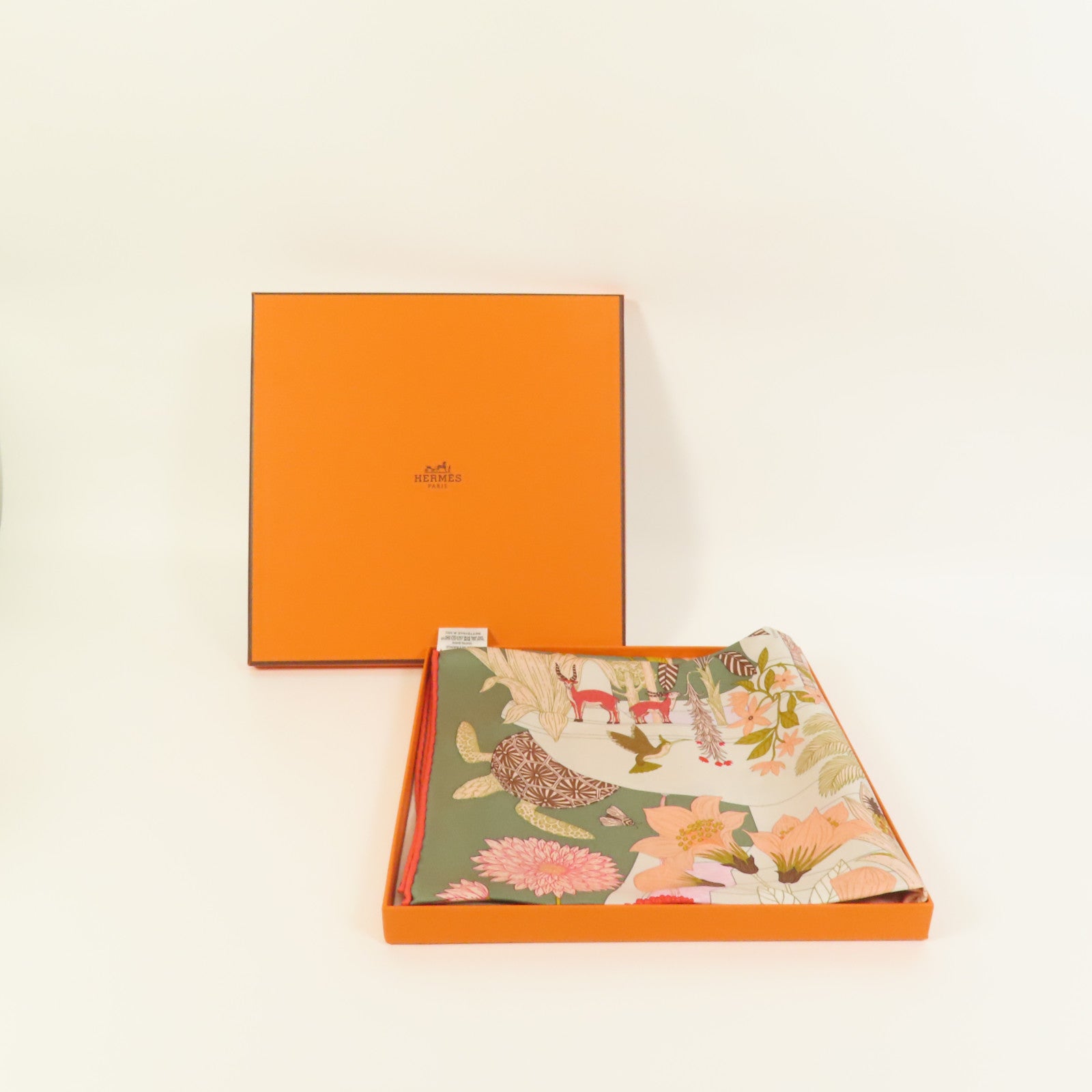 HERMES 絲質Scarf 90X90絲巾