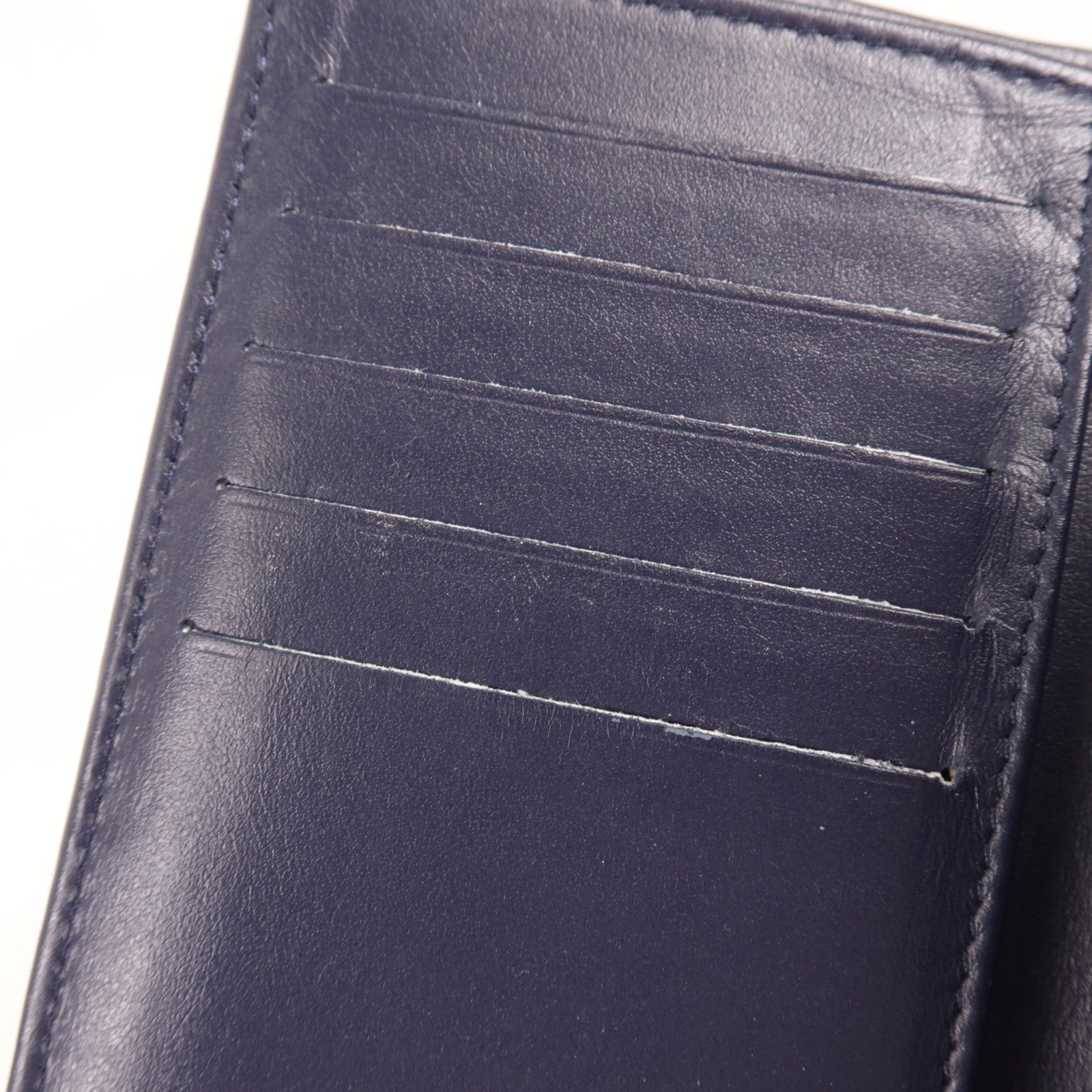 CHANEL 【激減優惠】牛皮皮革Wallet金扣長錢包
