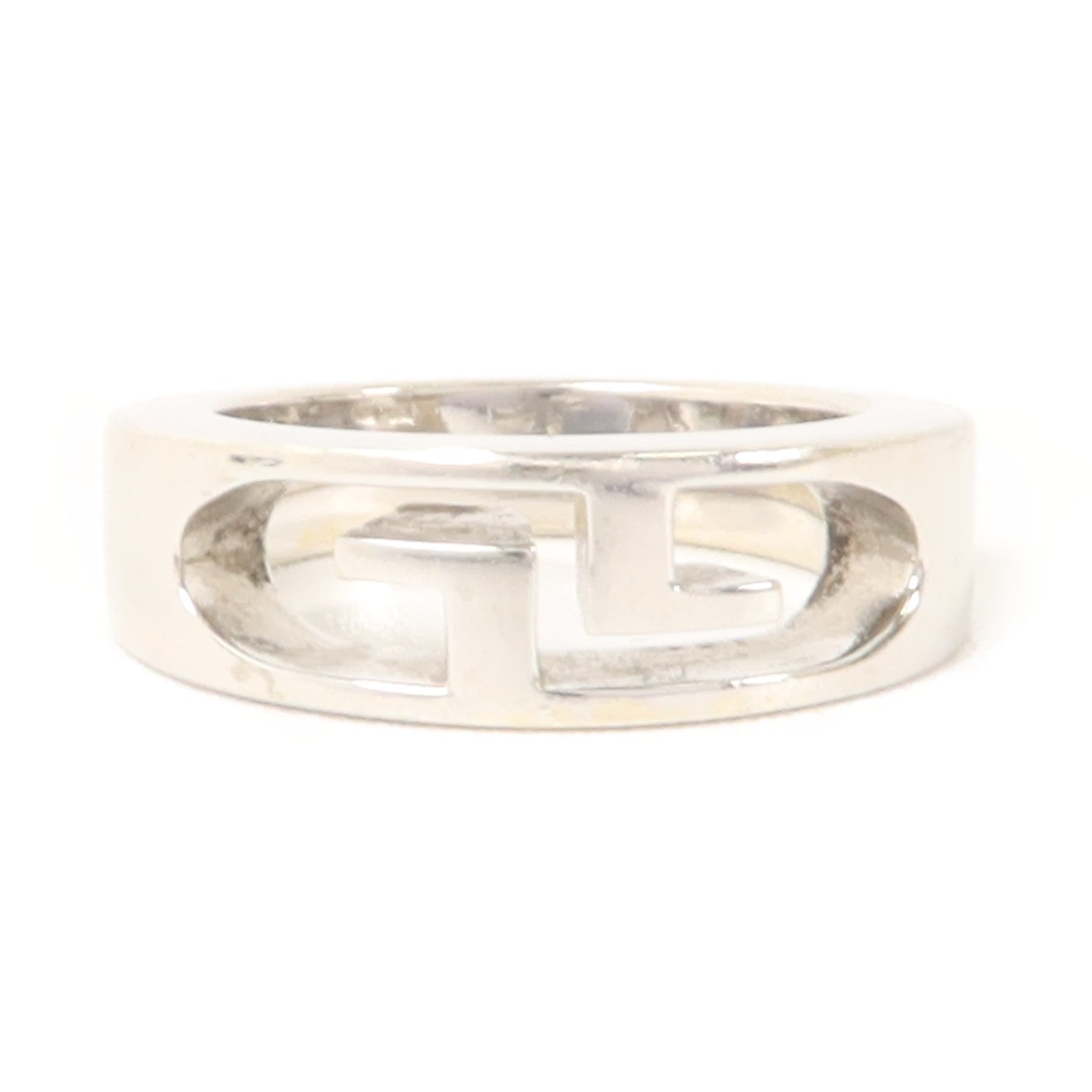 GUCCI 925純銀Interlocking GG Ring戒指