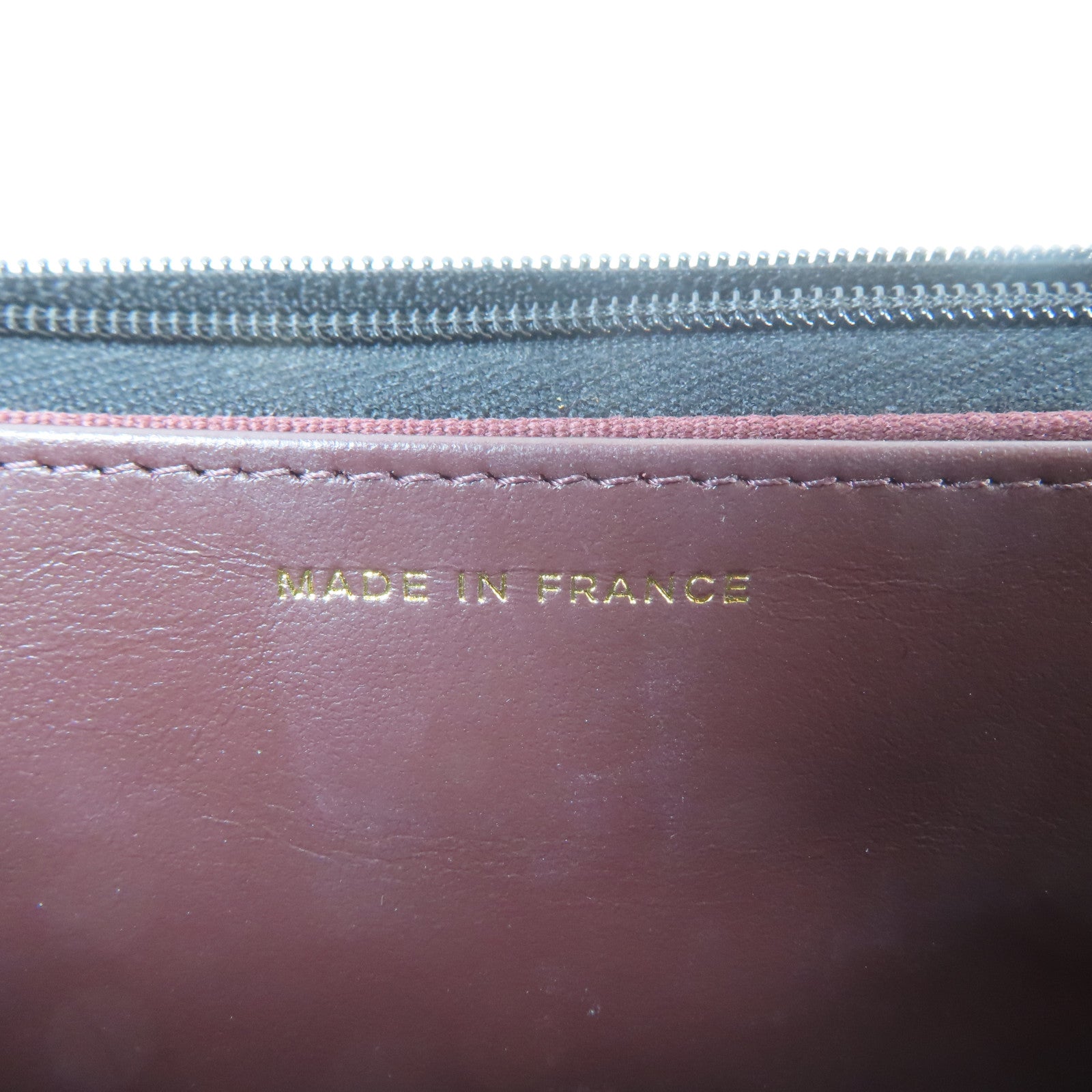 CHANEL 菱格Caviar皮革Wallet On Chain金扣鏈帶肩背袋黑色