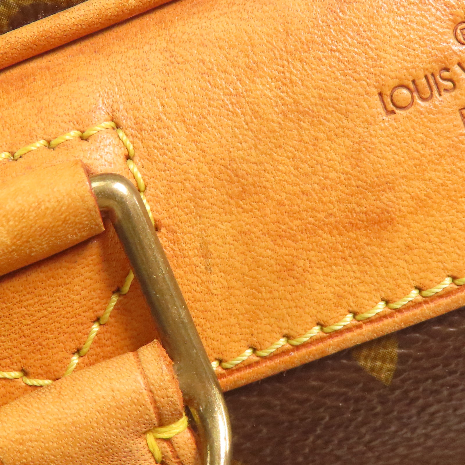 LOUIS VUITTON LV GHW Trouville Hand Bag M42228 Monogram Brown