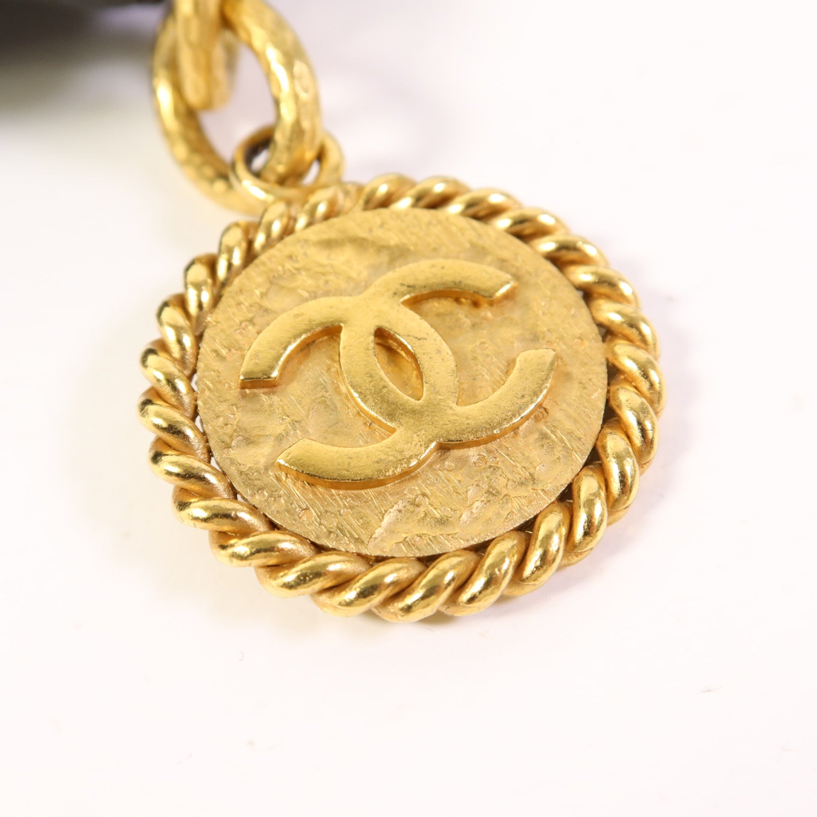 CHANEL 牛皮皮革Vintage Tote Bag金扣手挽袋