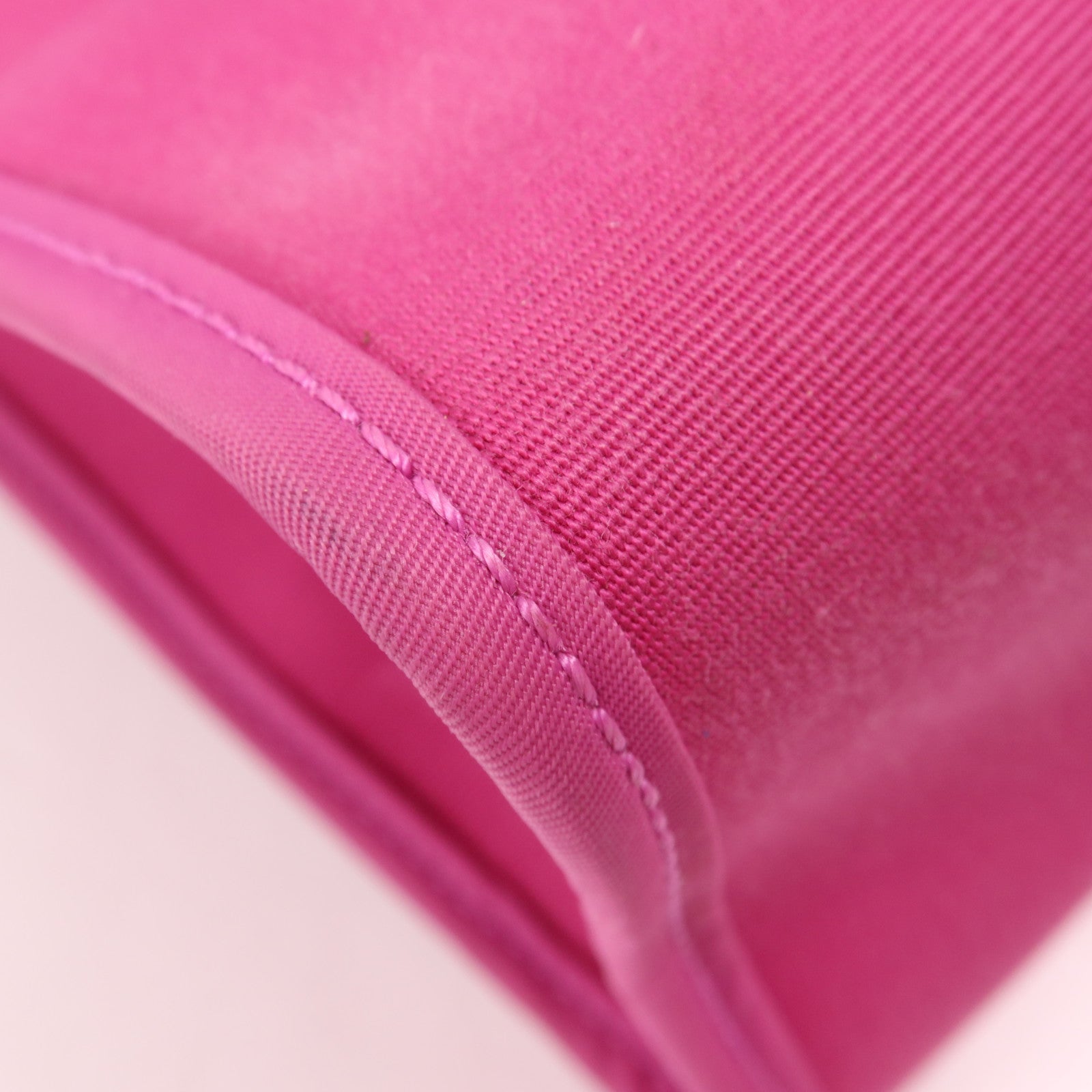 HERMES 帆布Herbag PM銀扣手挽肩背兩用袋Magnolia