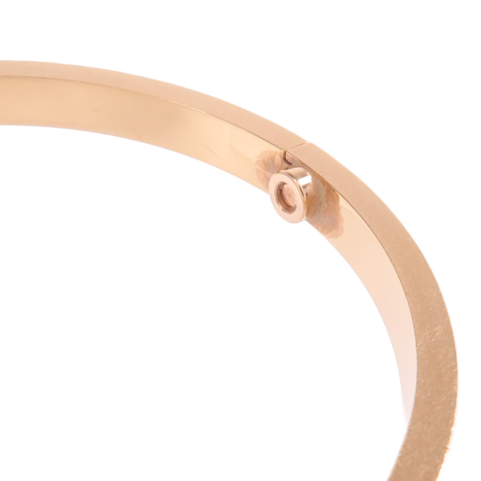 CARTIER 18K玫瑰金Love Bracelet Small Model手鐲Cartier#16