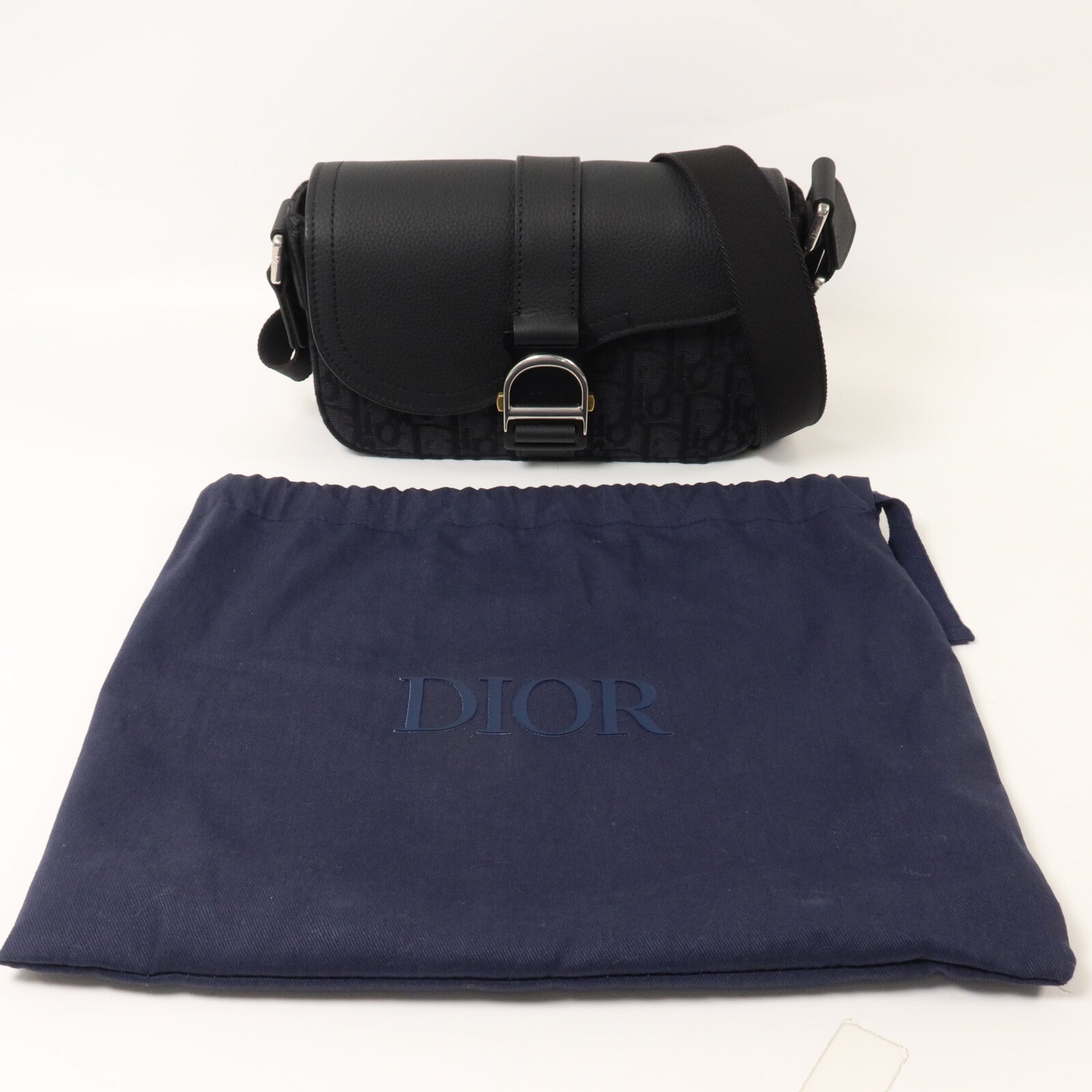 Dior 帆布Saddle Heritage肩背袋