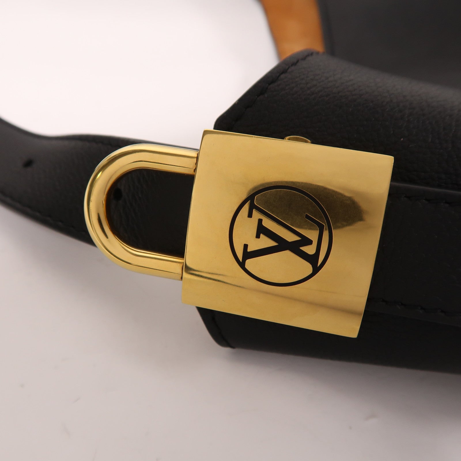 LOUIS VUITTON 牛皮皮革Low Key Hobo PM金扣肩背袋