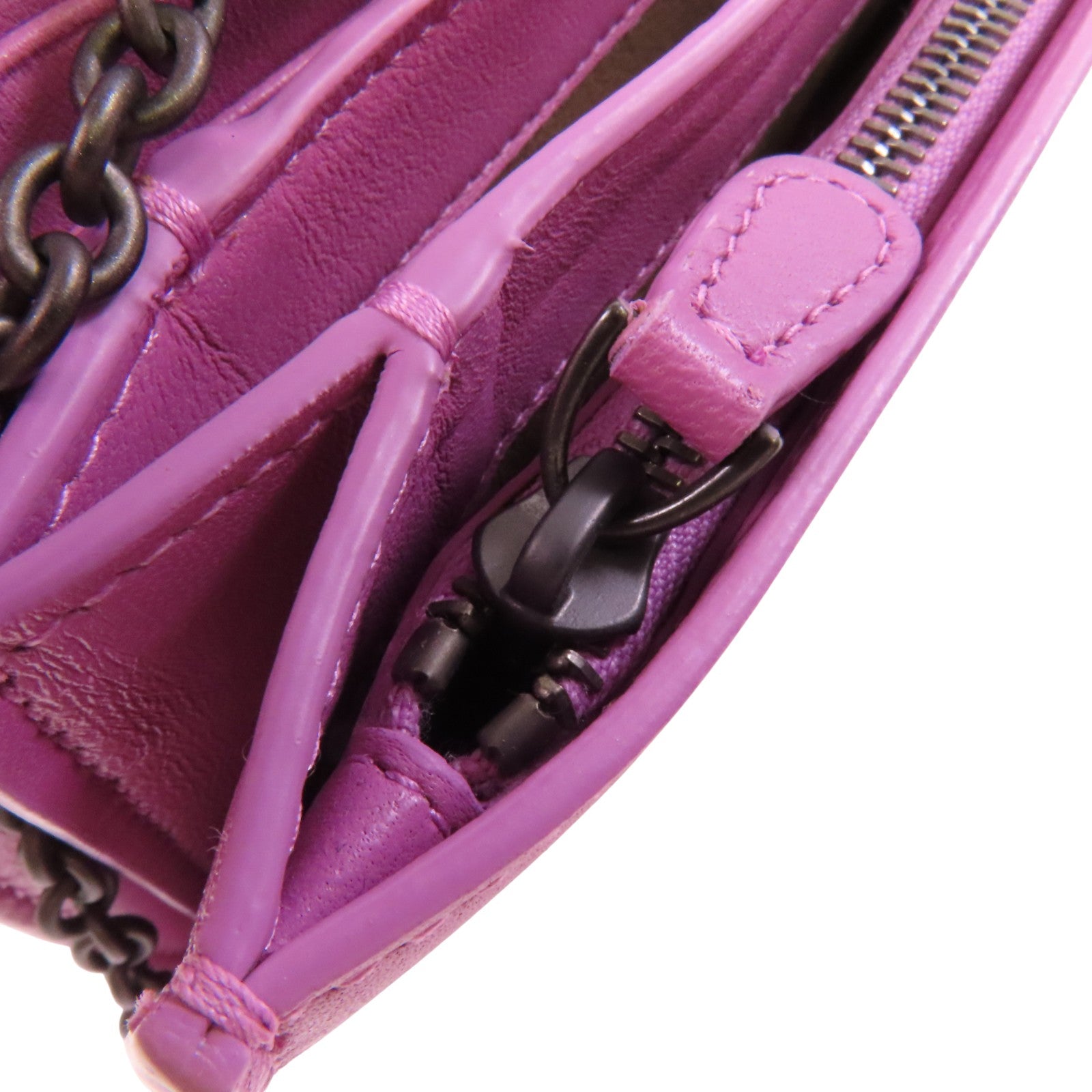 BOTTEGA VENETA 織紋皮革Chain Shoulder鏈帶肩背袋