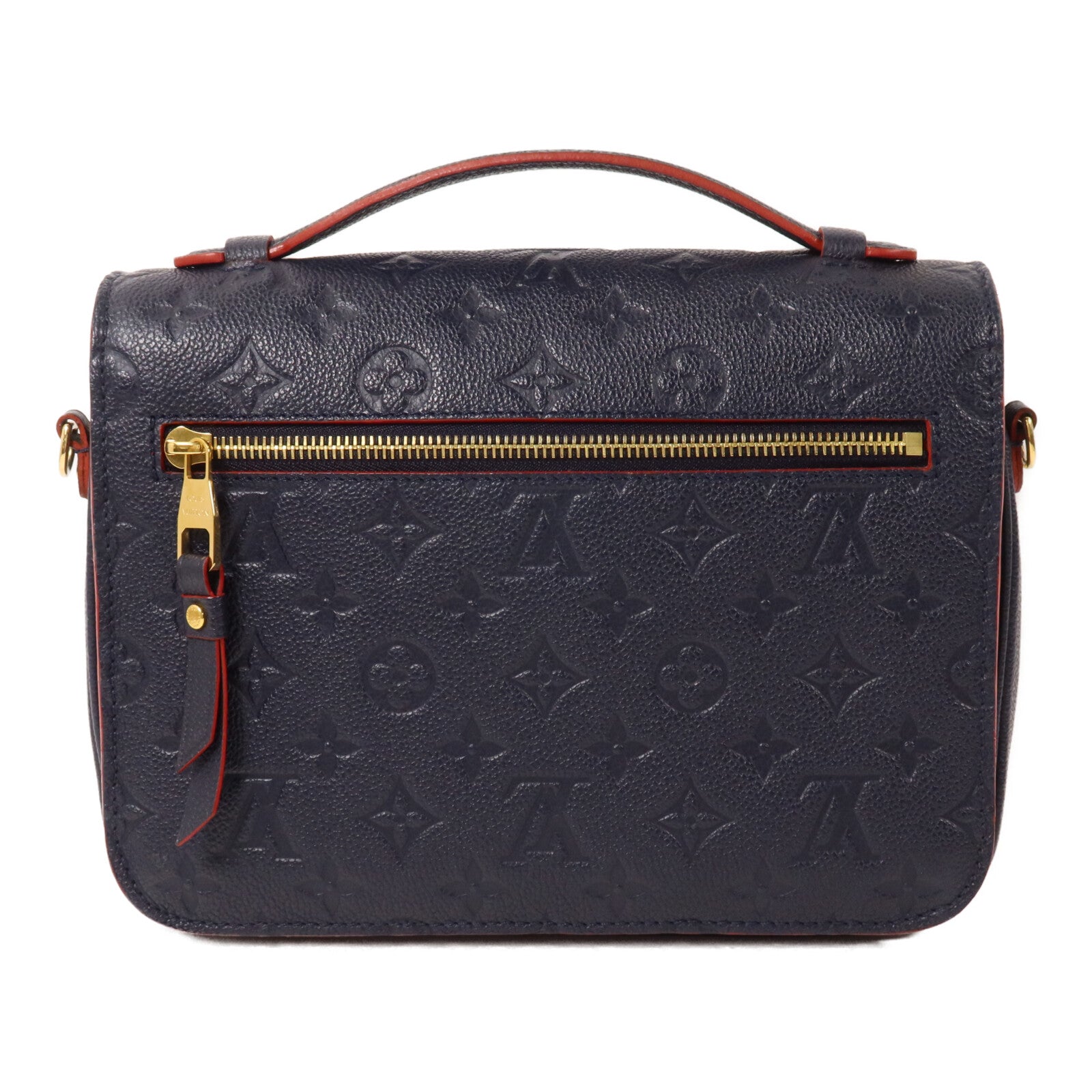 LOUIS VUITTON Monogram Empreinte Pochette Metis手挽肩背兩用袋
