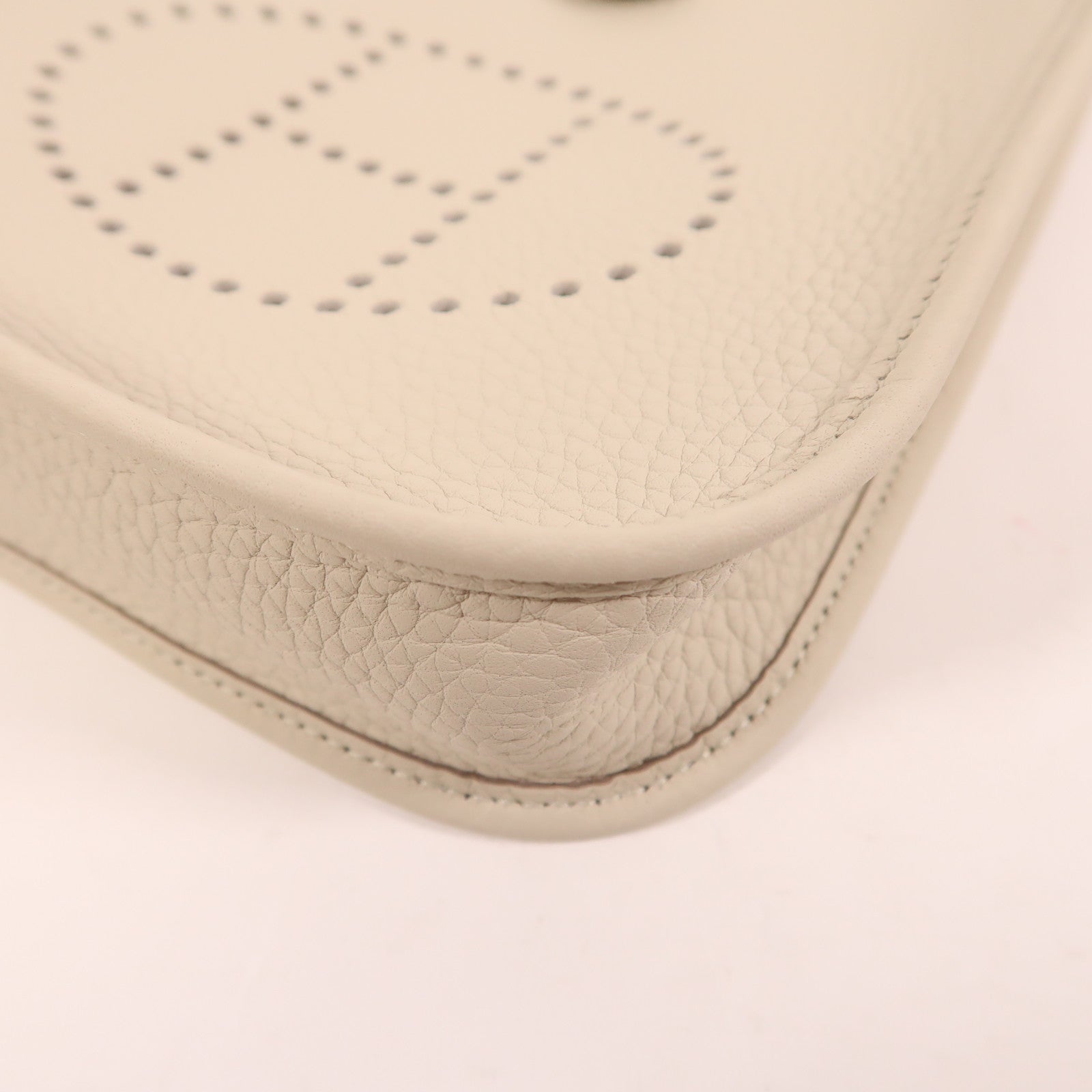 HERMES Clemence皮革Evelyne TPM金扣肩背袋