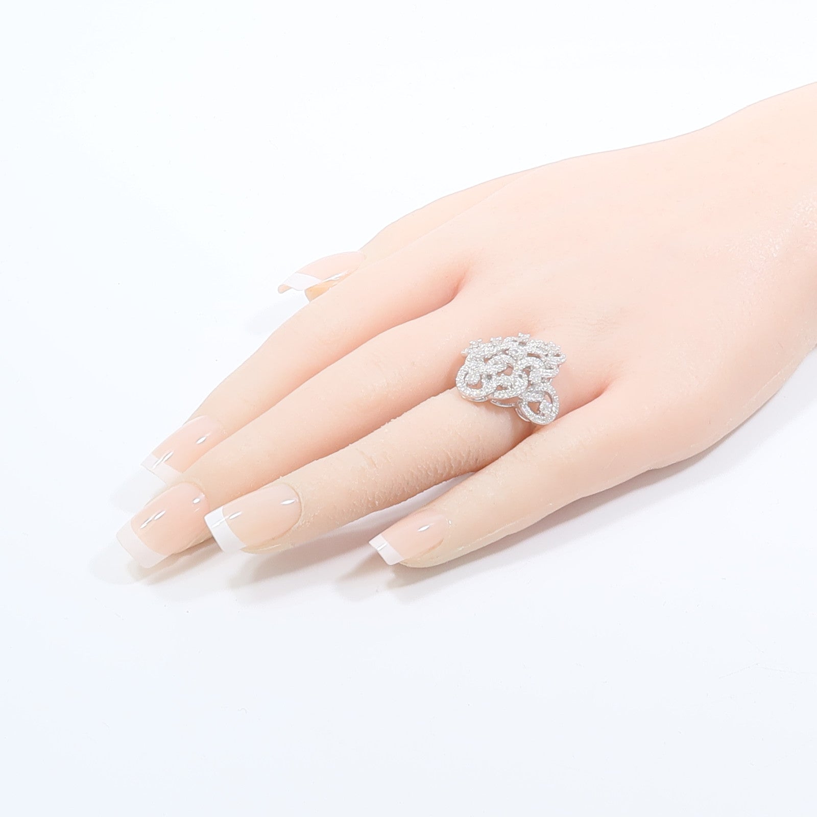 JEWELRY 18K白金Diamond Ring鑽石戒指