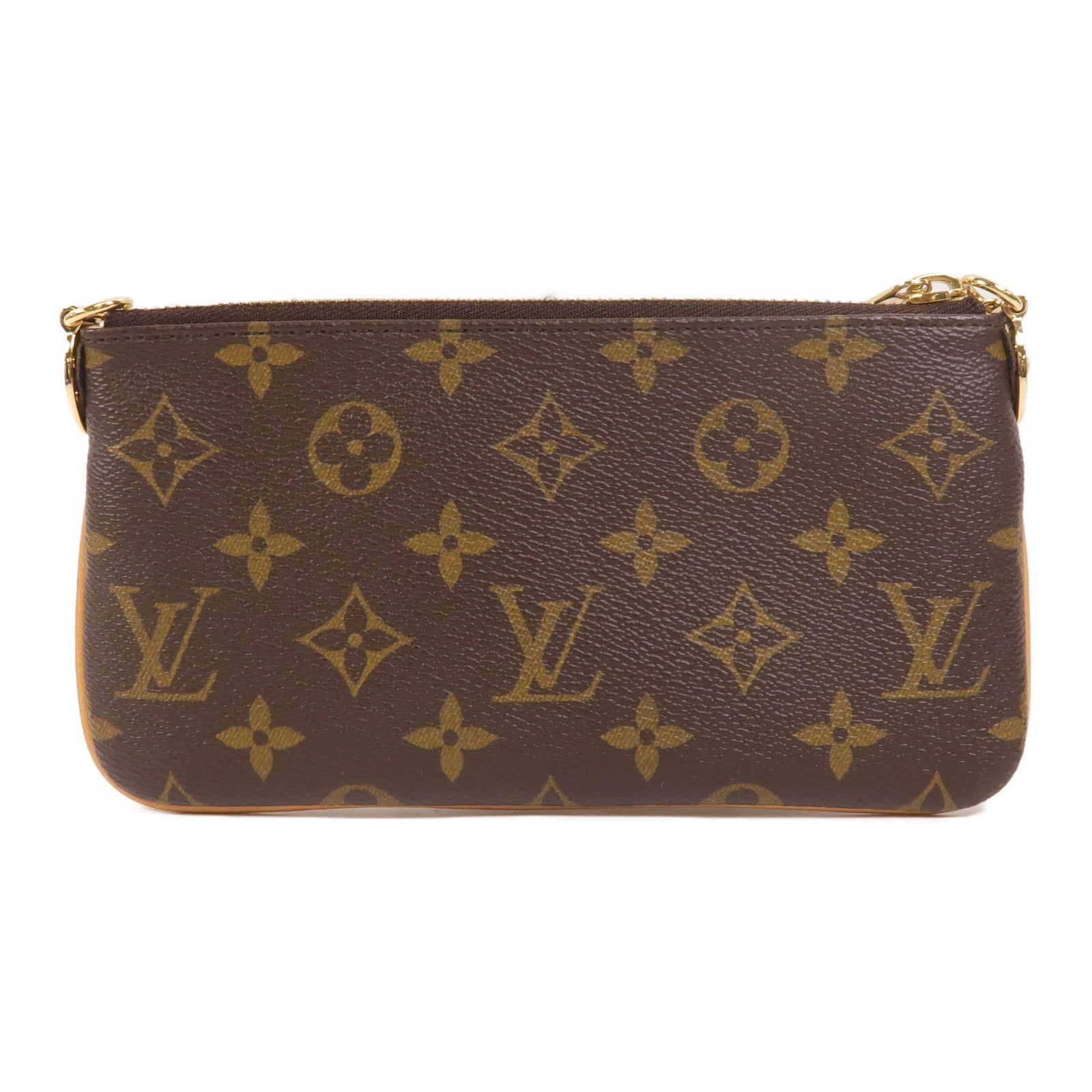 LOUIS VUITTON Monogram Pochette Milla MM金扣鏈帶肩背袋