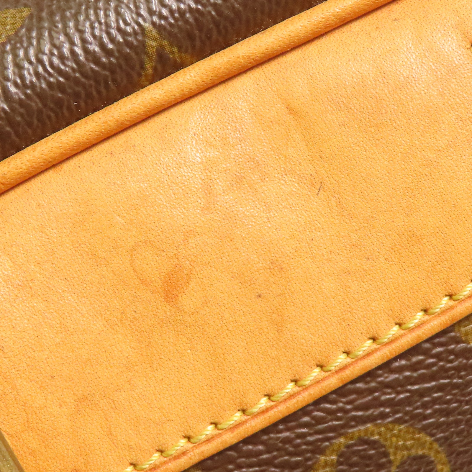 LOUIS VUITTON LV GHW Trouville Hand Bag M42228 Monogram Brown