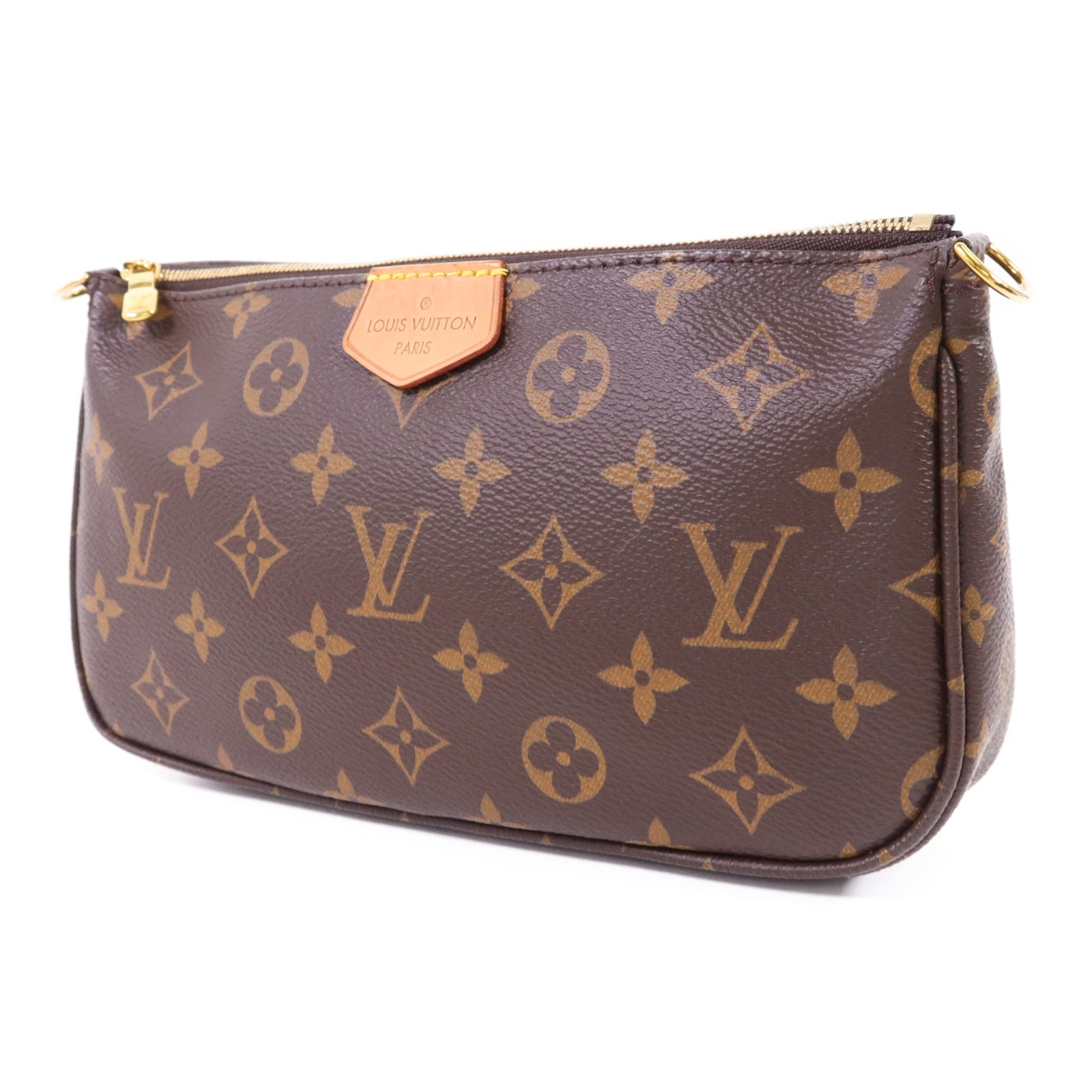 LOUIS VUITTON Monogram Multi Pochette Accessoires金扣肩背袋