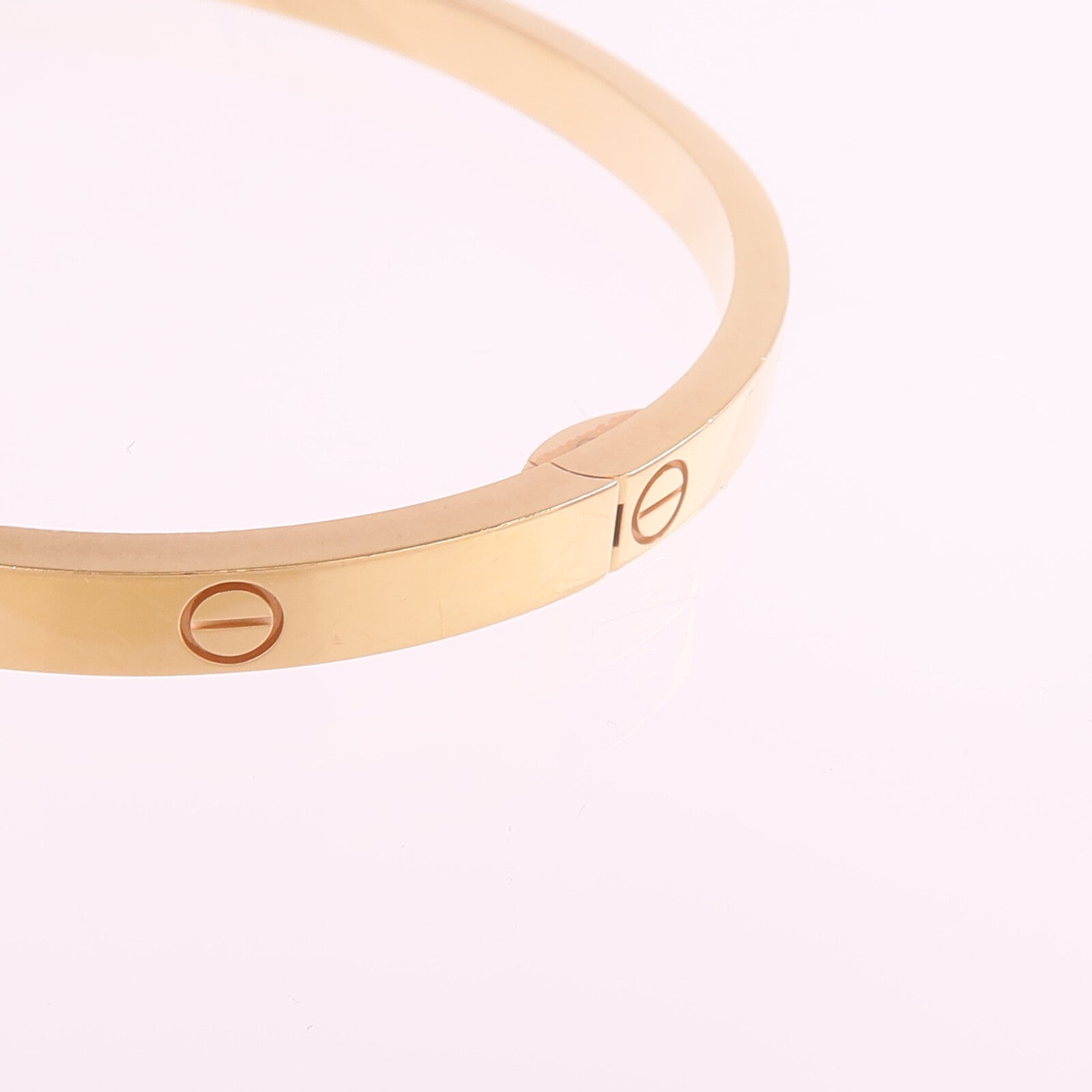 CARTIER 18K玫瑰金Love Bracelet Small Model手鐲Cartier#16