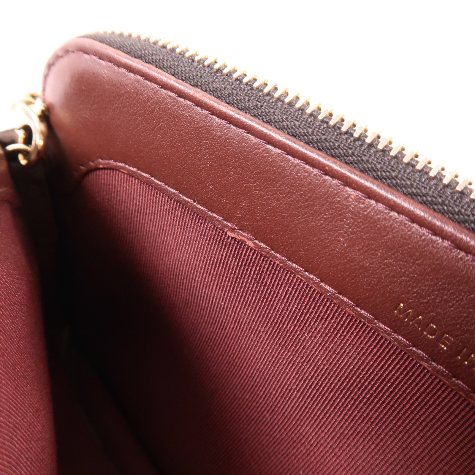 CHANEL 牛皮皮革Chain Shoulder Bag金扣鏈帶肩背袋