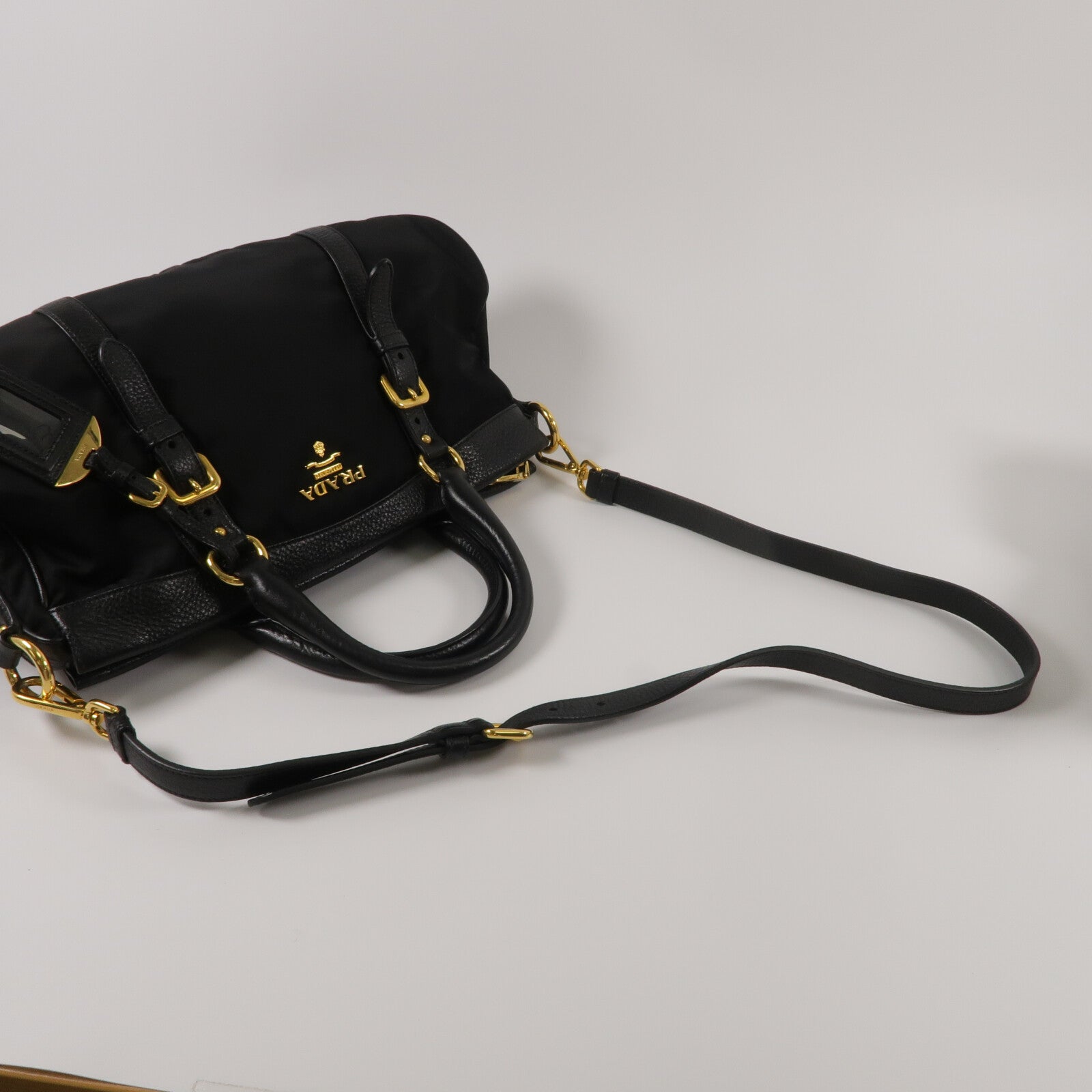 PRADA 尼龍2 Way Shoulder手挽肩背兩用袋