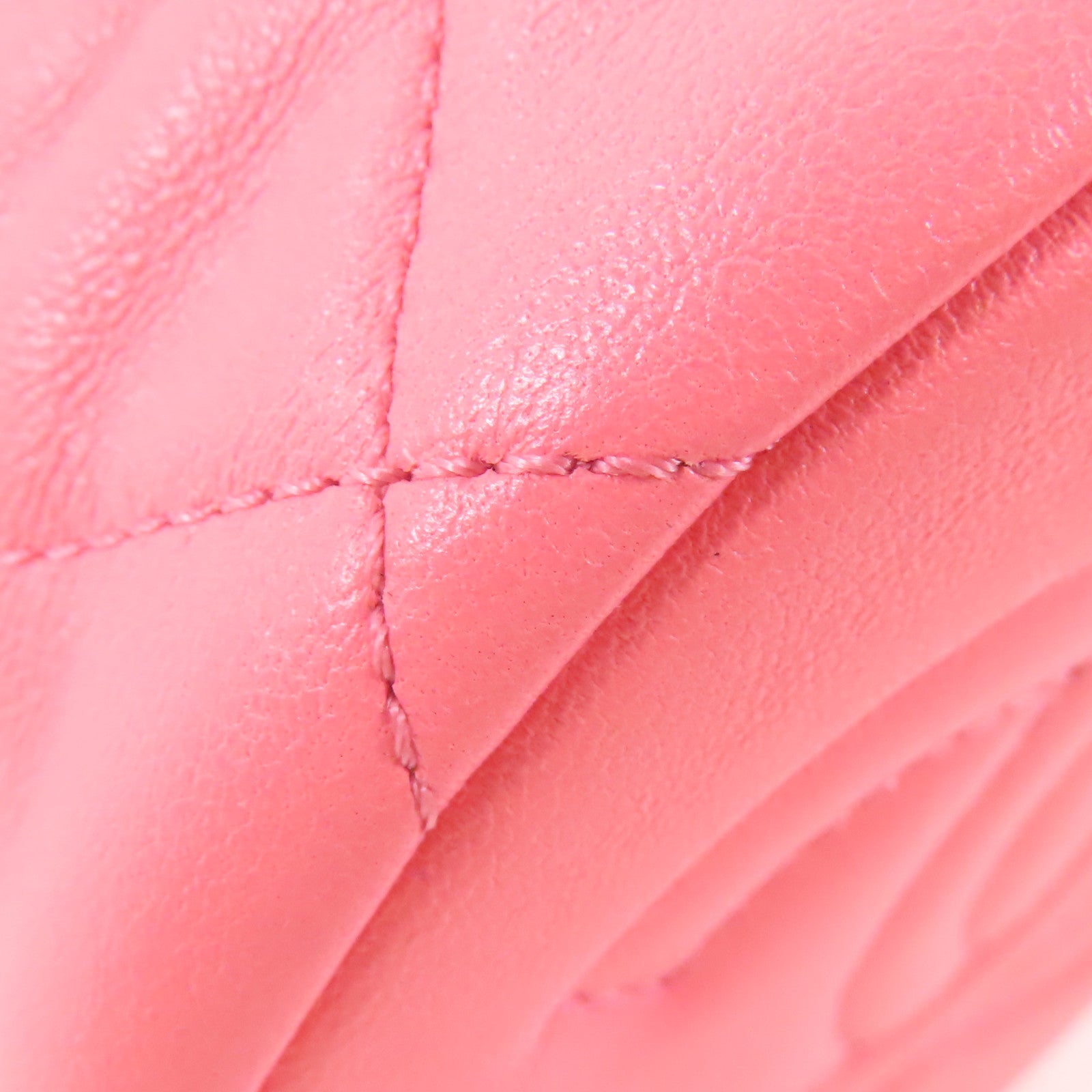 CHANEL 【激減優惠】羊皮皮革Chain Shoulder 金扣鏈帶肩背袋