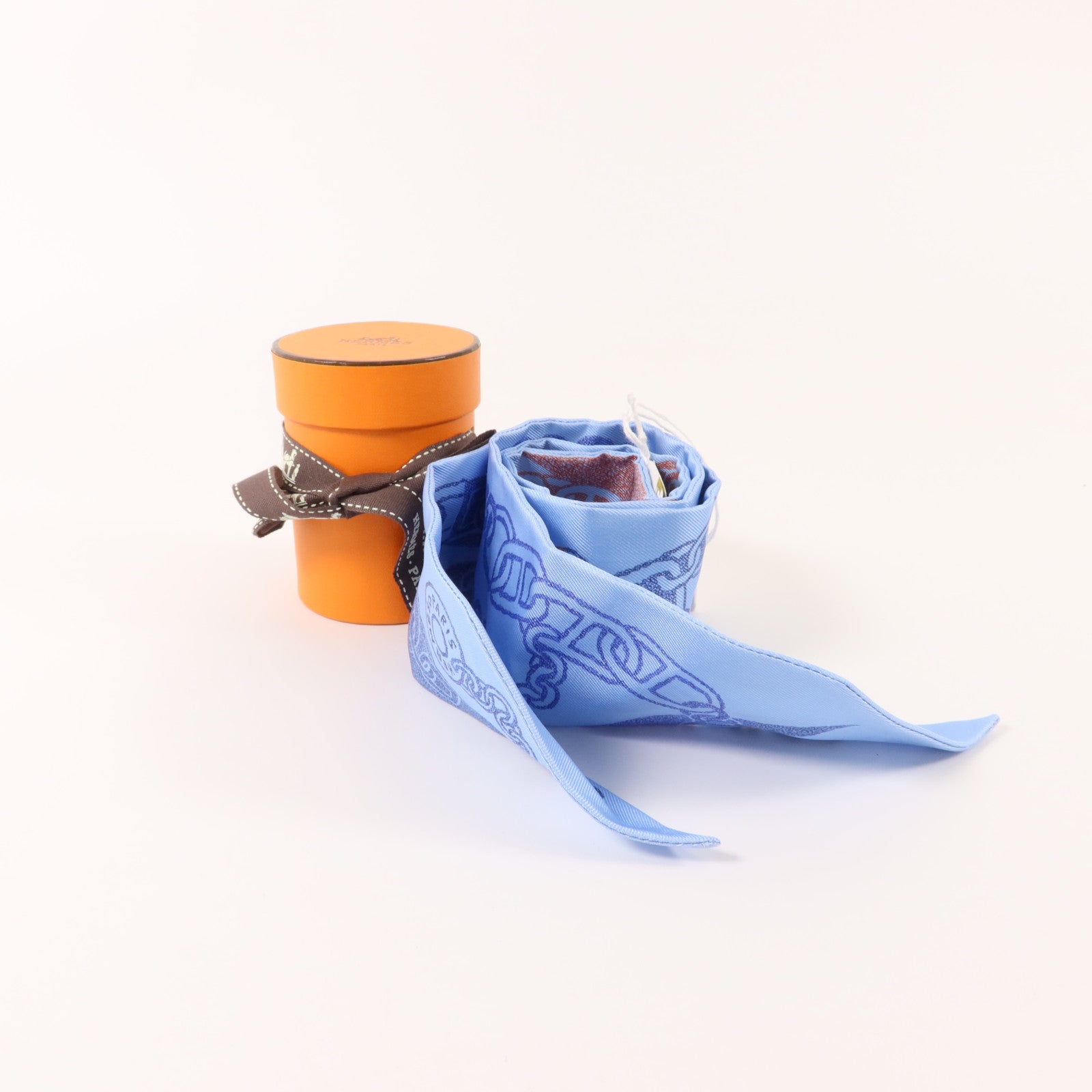 HERMES 絲質Twilly絲巾