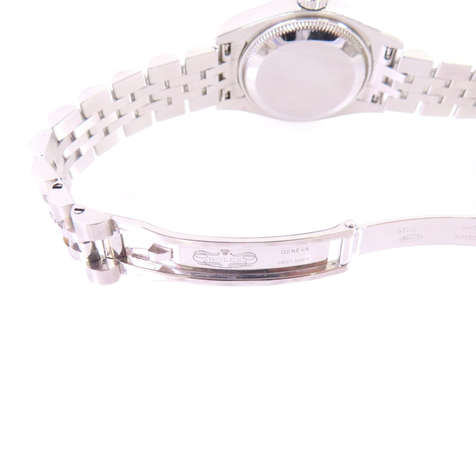 ROLEX Lady Datejust 26mm Watch不鏽鋼自動機芯手錶貝殼粉紅色