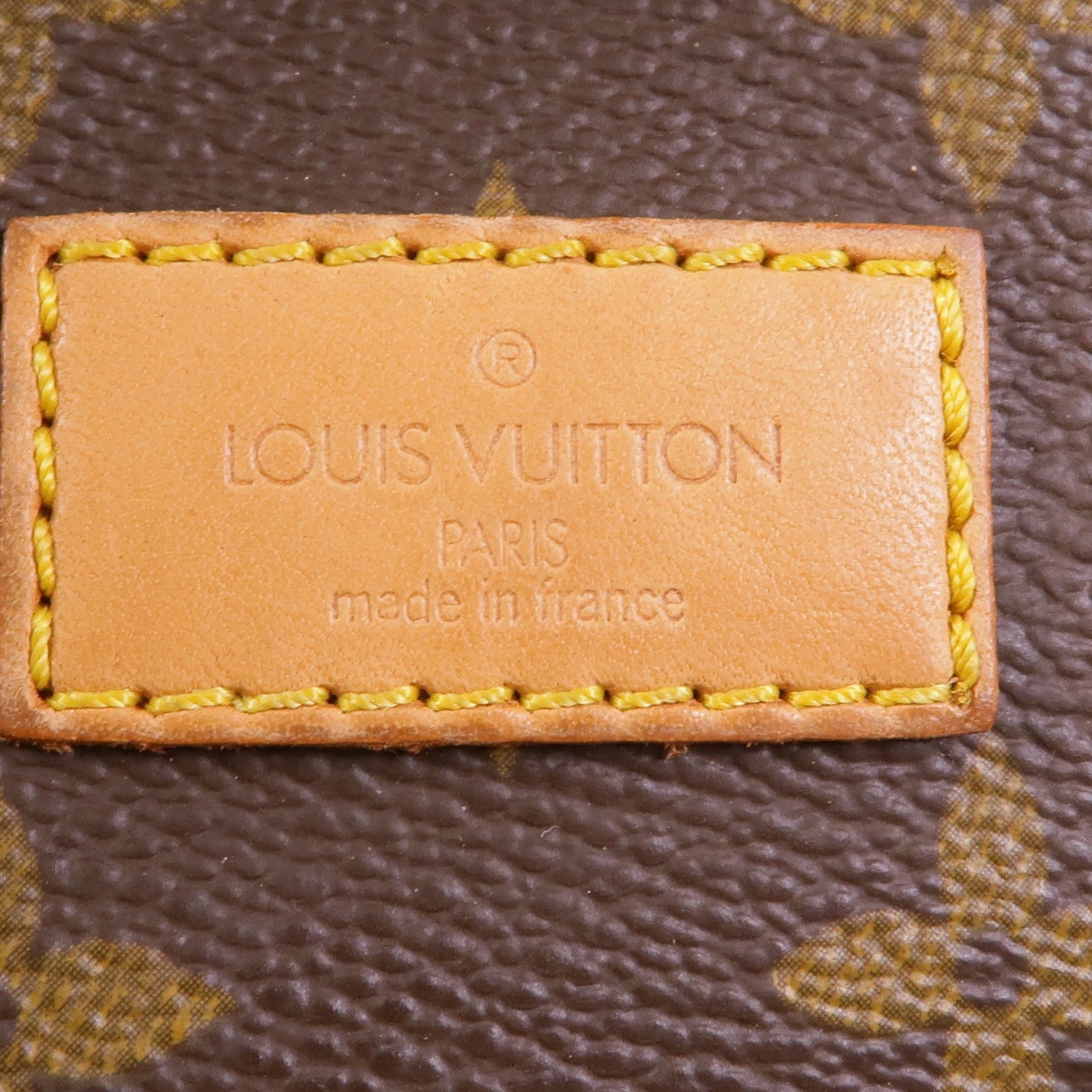 LOUIS VUITTON Monogram Saumur 35金扣肩背袋