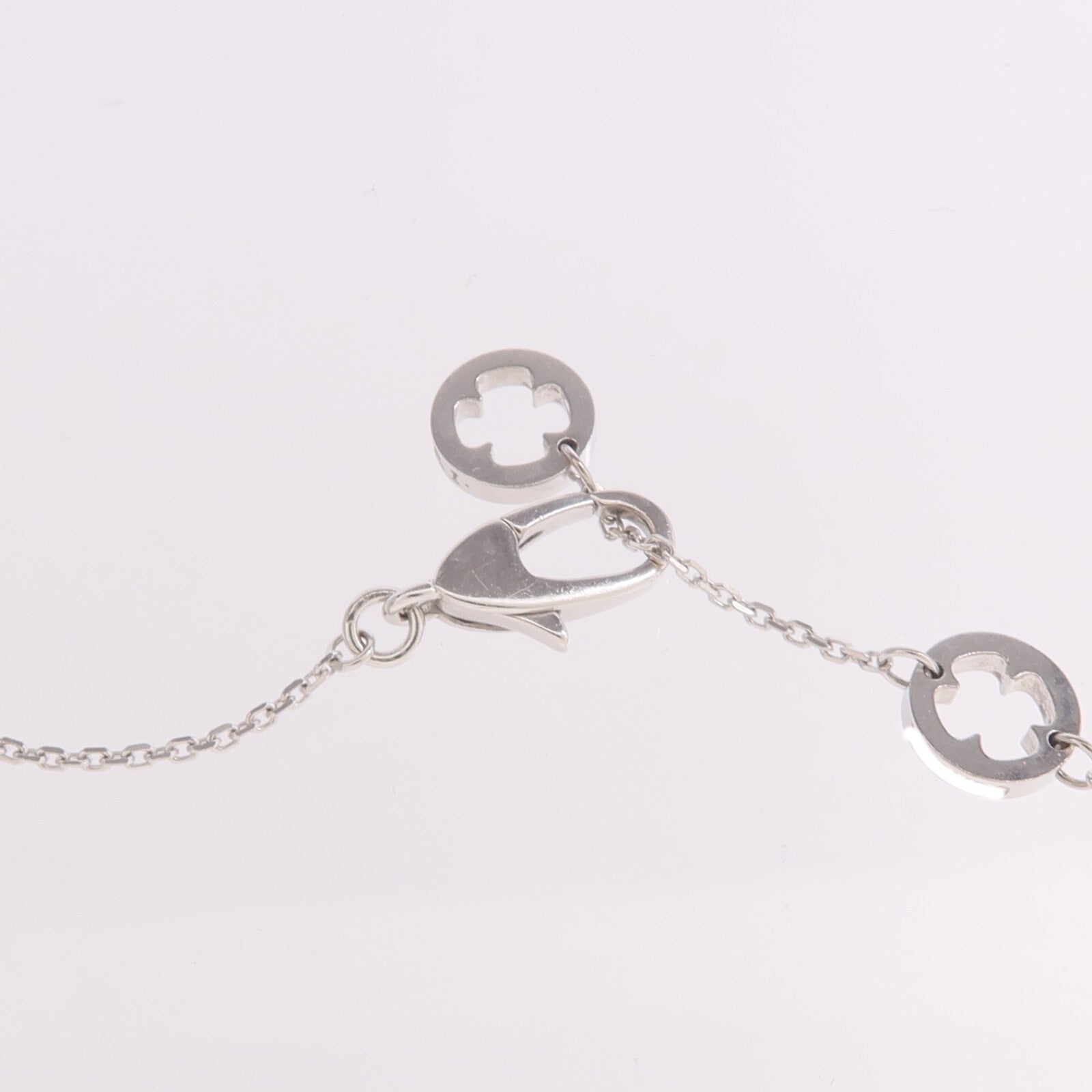 BVLGARI 18K白金Fiorever Diamond Necklace鑽石項鍊