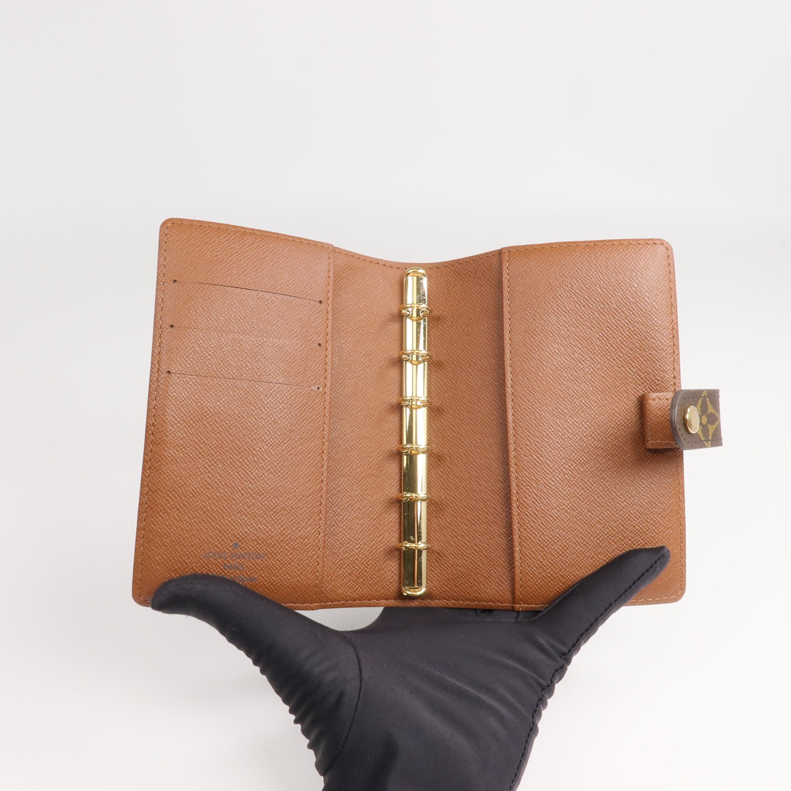 LOUIS VUITTON Monogram Notebook金扣記事簿
